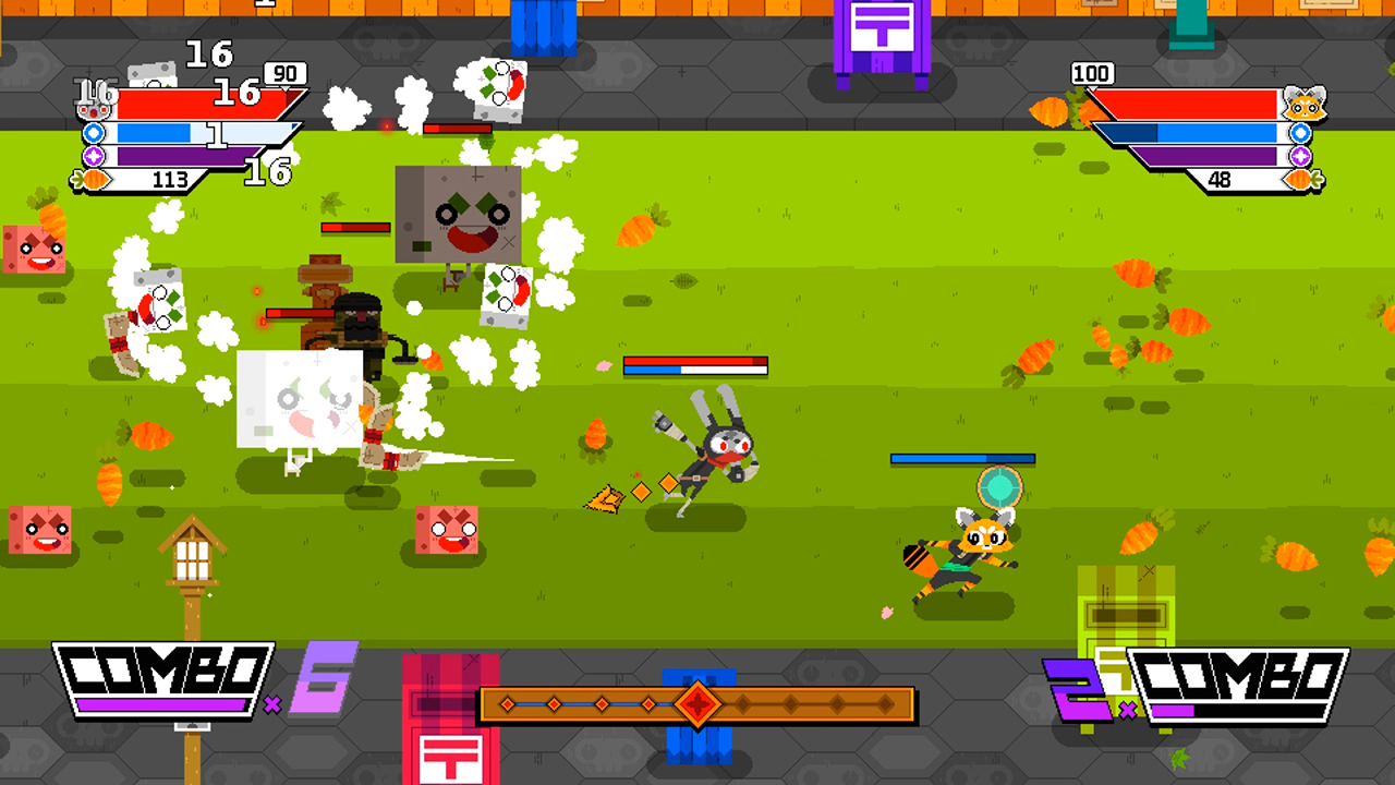 《忍者兔：胡萝卜大战 Ninjin: Clash of Carrots》Switch中文版NSZ下载 – 含3.0补丁_2
