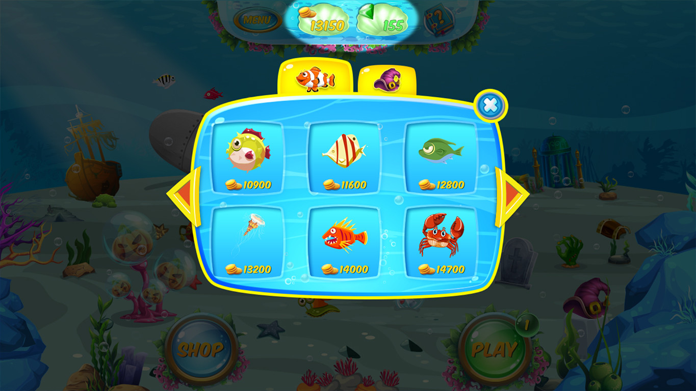 《美人鱼万圣节 FishWitch Halloween》Switch英日文版NSP下载_1