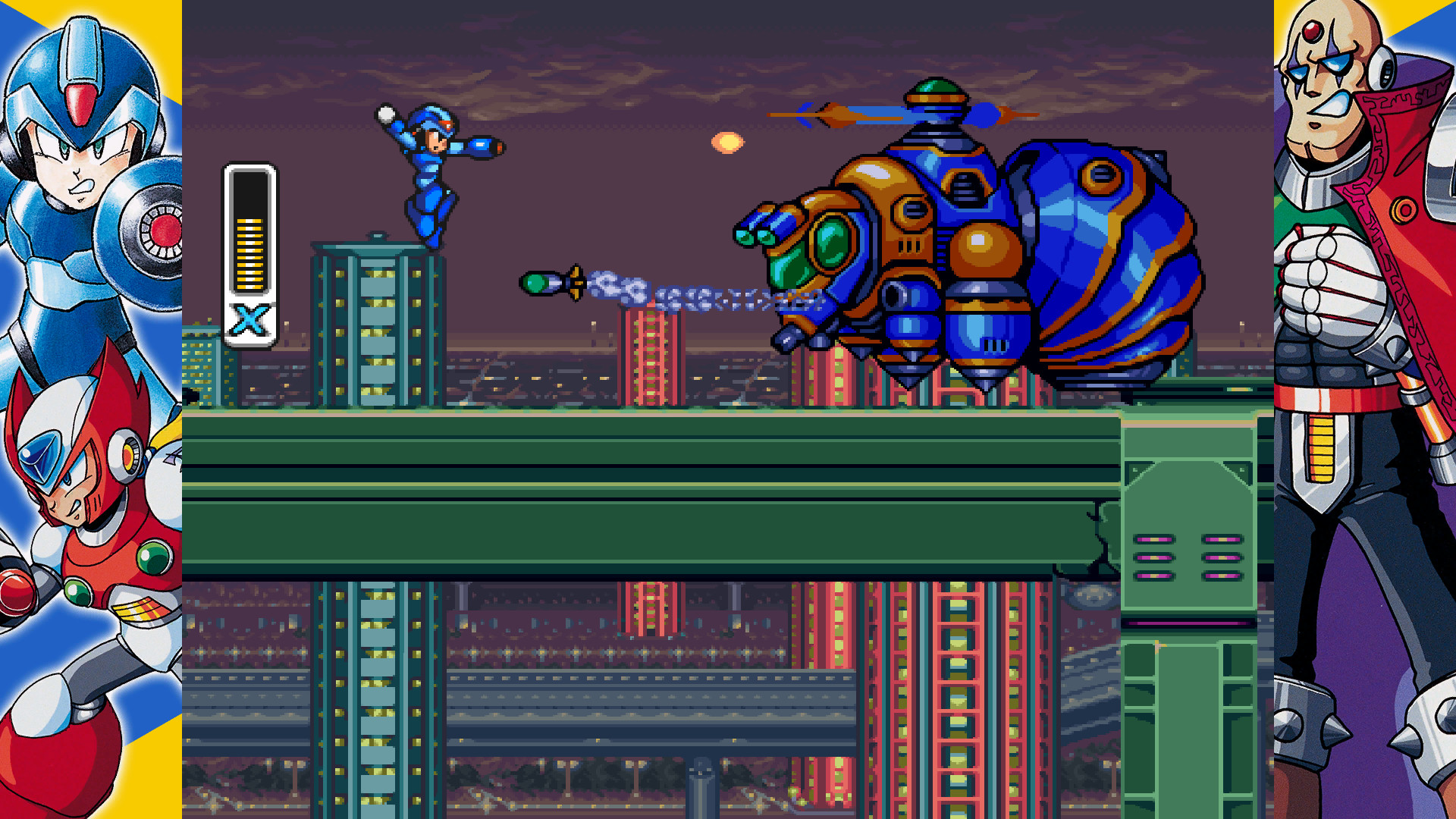 《洛克人X周年纪念合集 Mega Man X Legacy Collection》Switch美版中文XCI下载 – 含1.0.0补丁_1