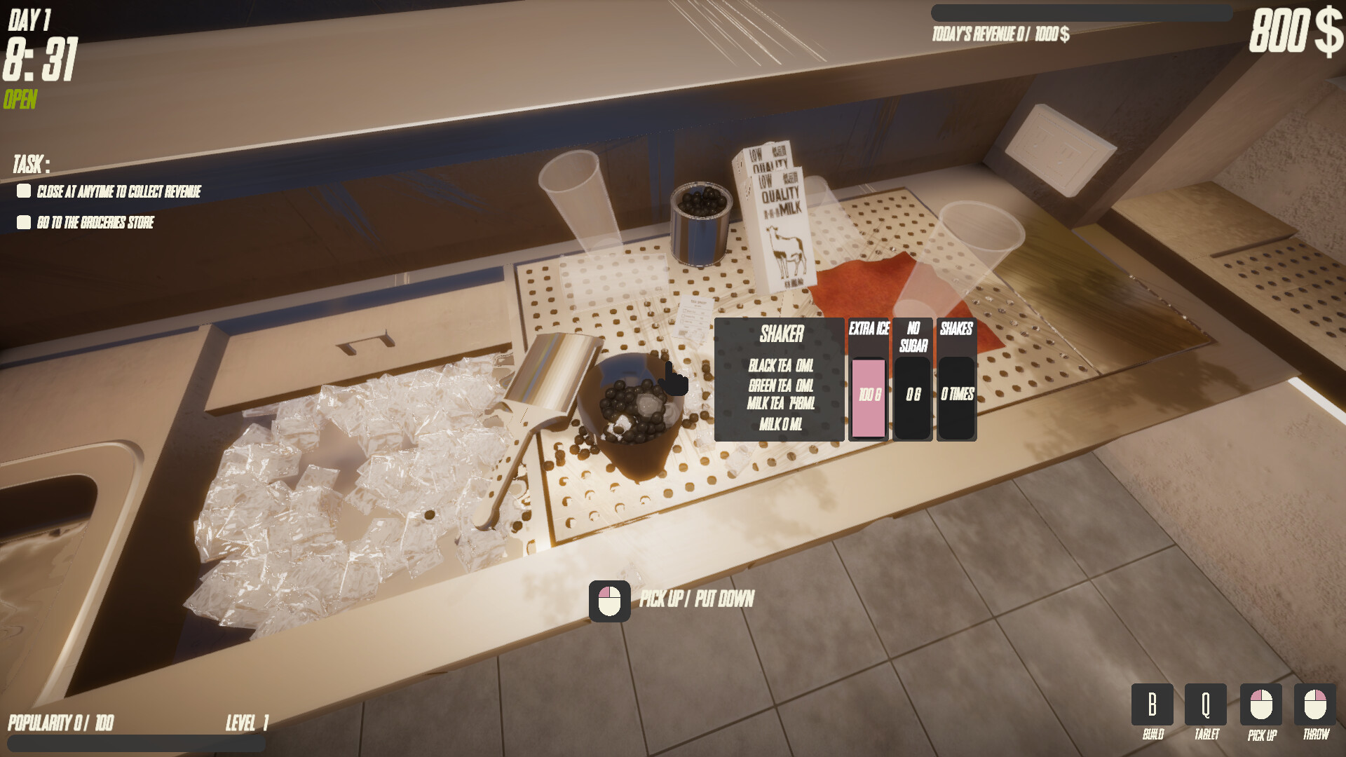 《奶茶店模拟器/Boba Tea Shop Simulator》PC中文版下载-含Build.21023393_2