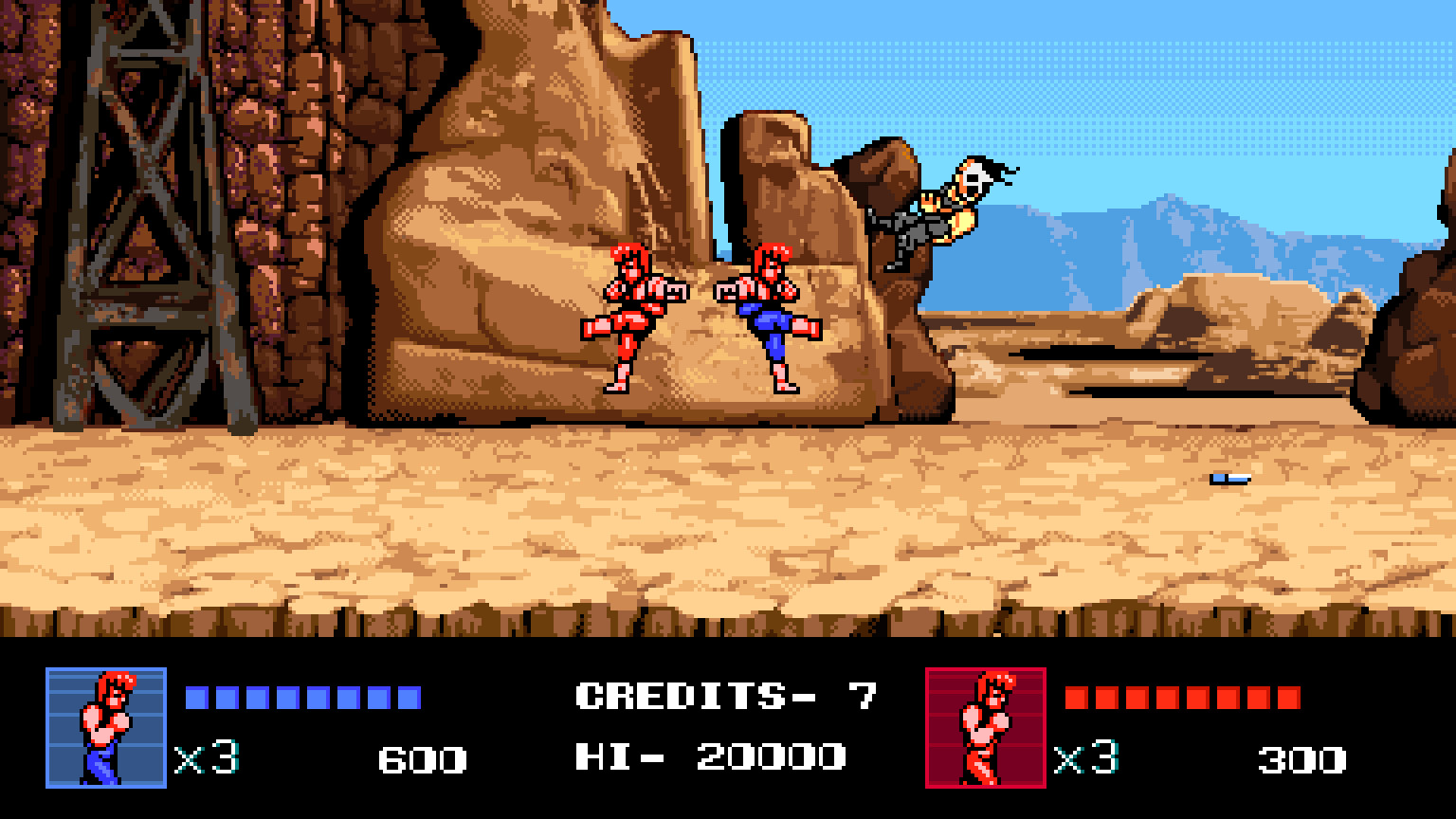 《双截龙4 DOUBLE DRAGON4》Switch中文版NSP下载 – 含1.0.6补丁_2
