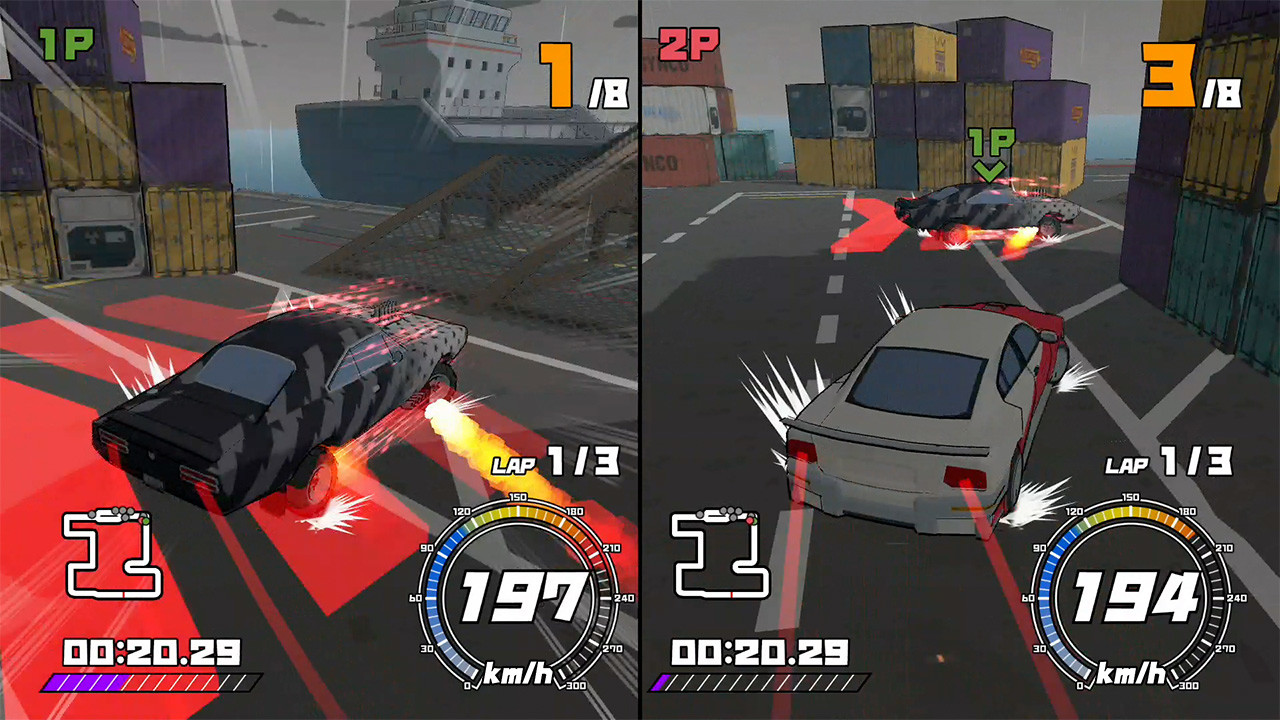 《赛车漂移 DRIVE DRIFT X》Switch英文版NSZ下载_1