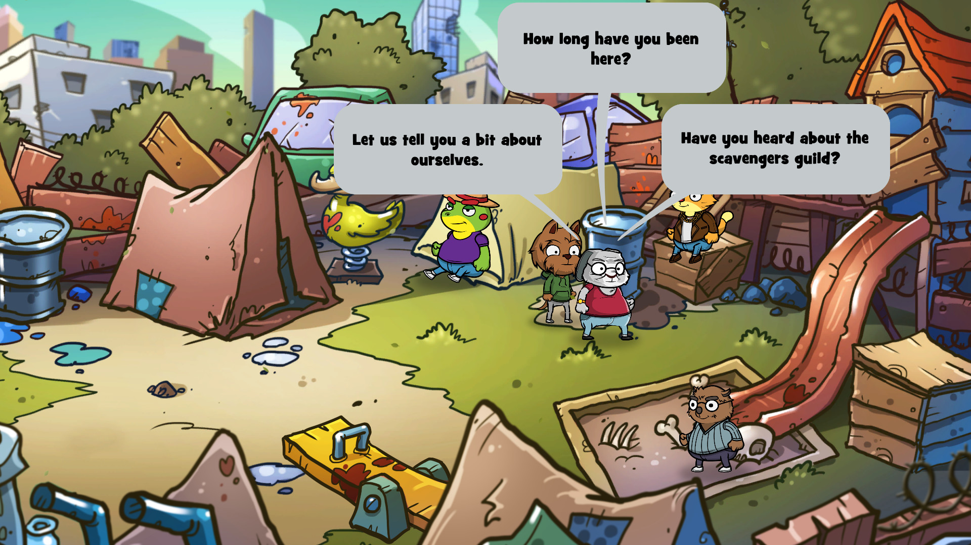《机智的度过僵尸末日：开始 Scheming Through The Zombie Apocalypse: The Beginning》Switch英文版NSZ下载 – 含1.0.1补丁_2