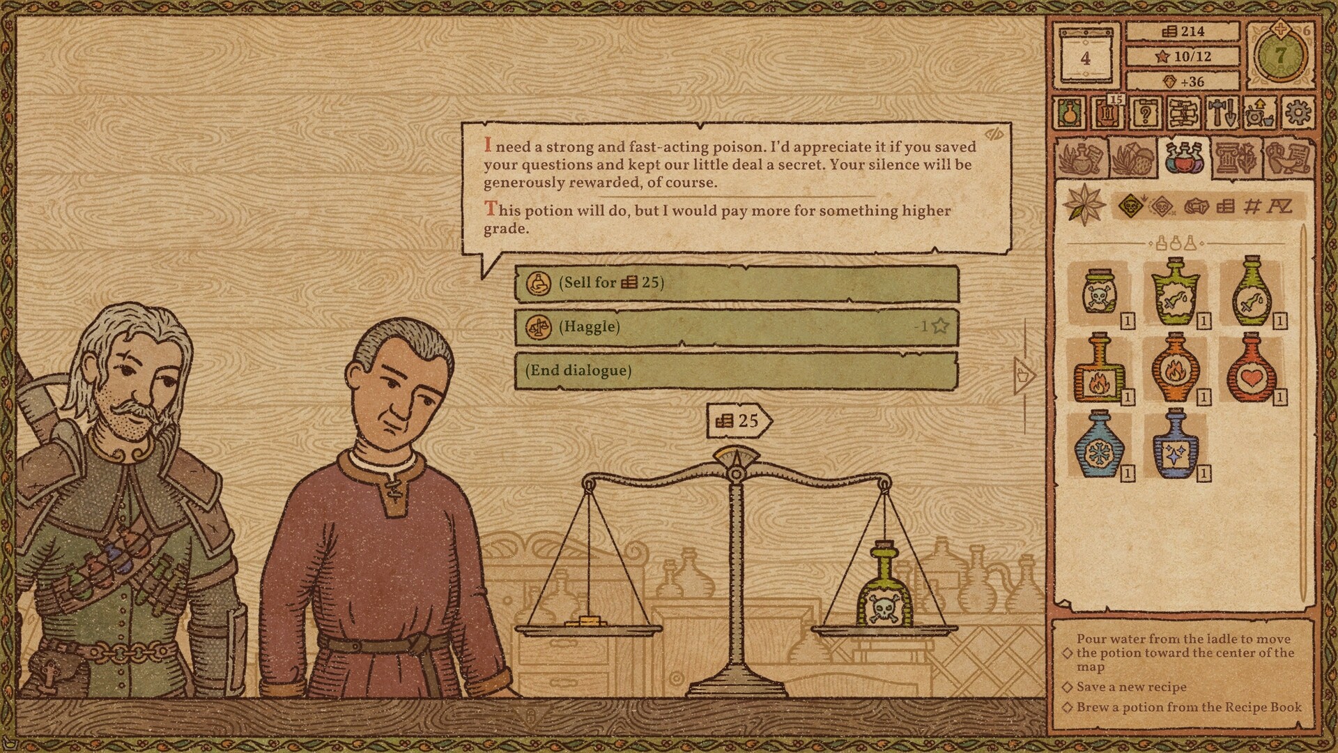 《药剂工艺 炼金术士模拟器 Potion Craft》Switch美版中文NSZ下载 – 含1.1.0.5补丁_1