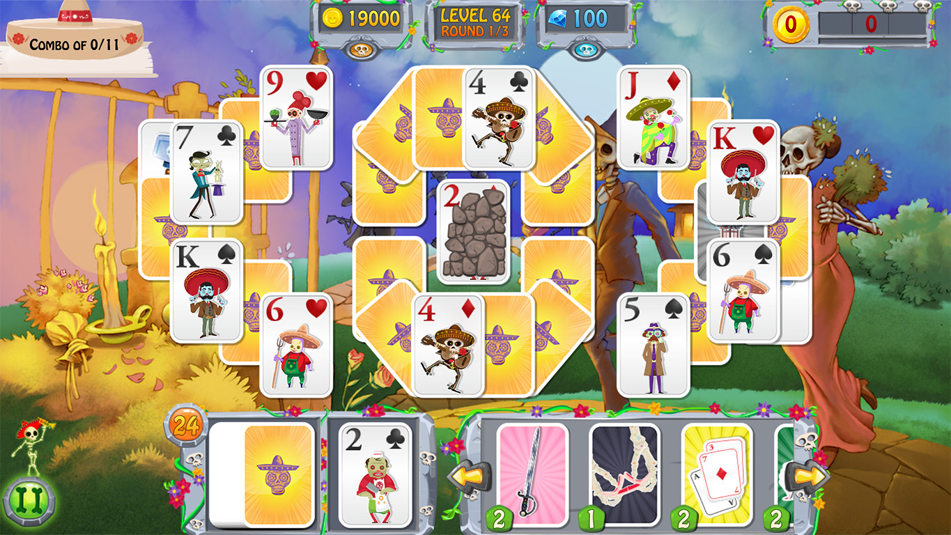 《亡灵节：纸牌合集 Day of the Dead – Solitaire Collection》Switch英文版NSP下载_2