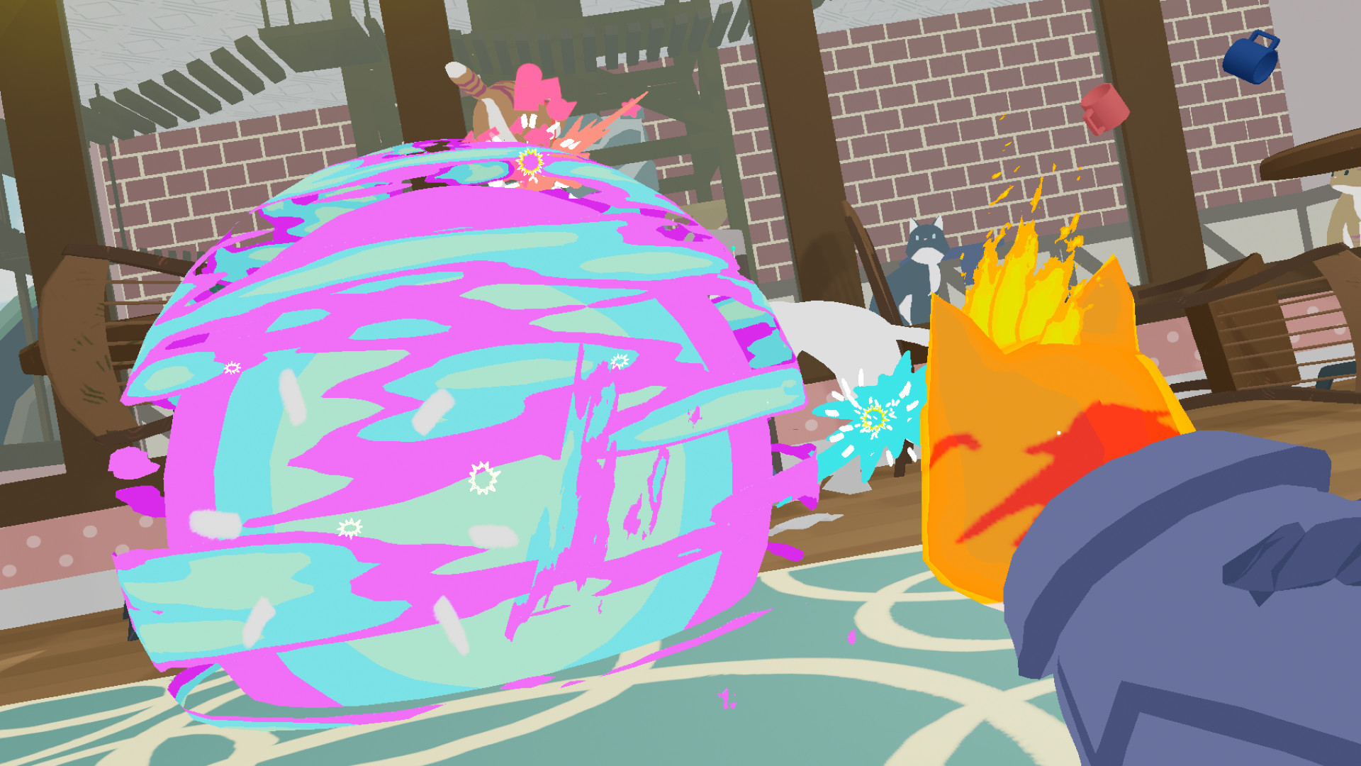 《喵星人大乱斗 Fisti-Fluffs》Switch英文版NSP下载 – 含2.0.0补丁_1