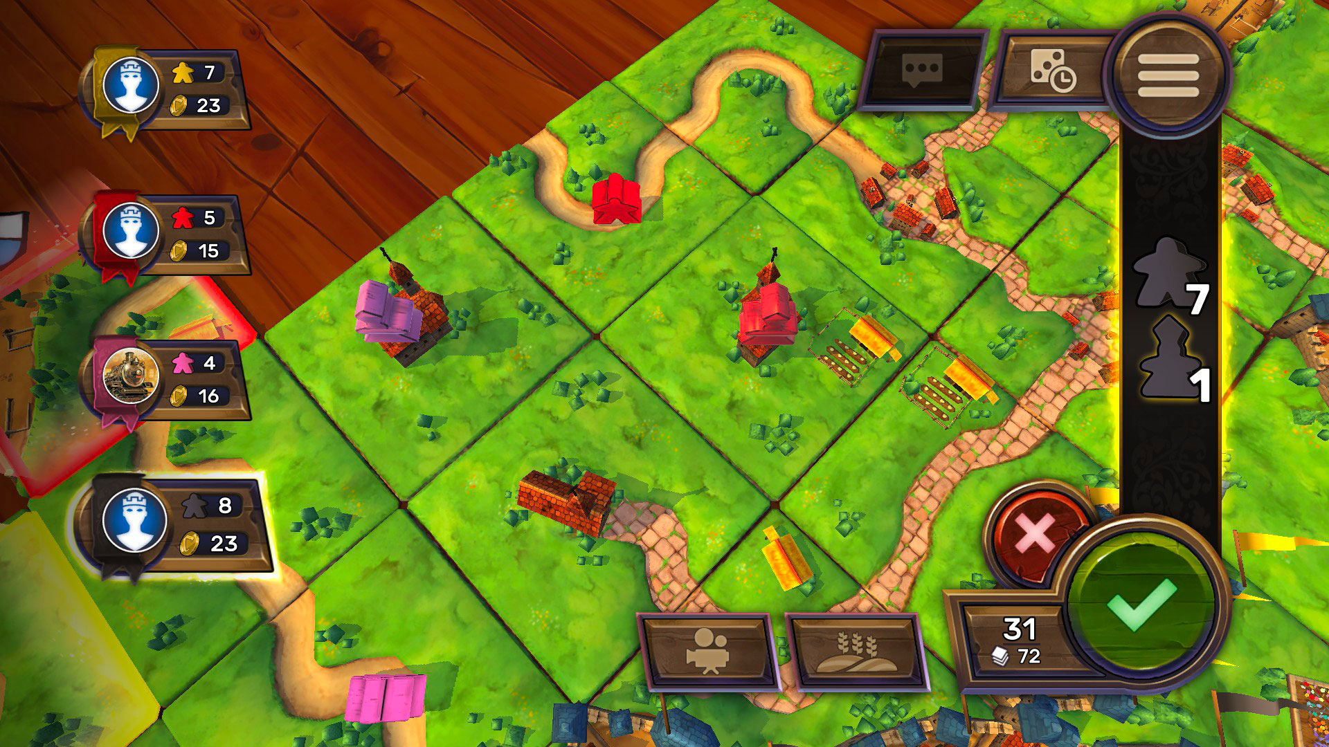 《卡卡颂 Carcassonne》Switch英文版NSZ下载 – 含1.0.1补丁+DLC_2