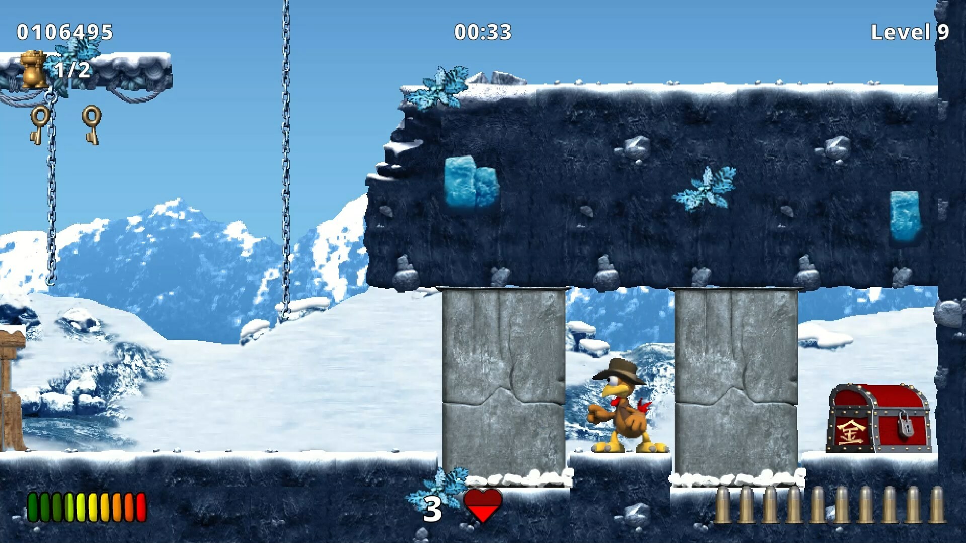 《怪鸡历险记 Moorhuhn Jump and Run Traps and Treasures》Switch英日文版NSZ下载_1