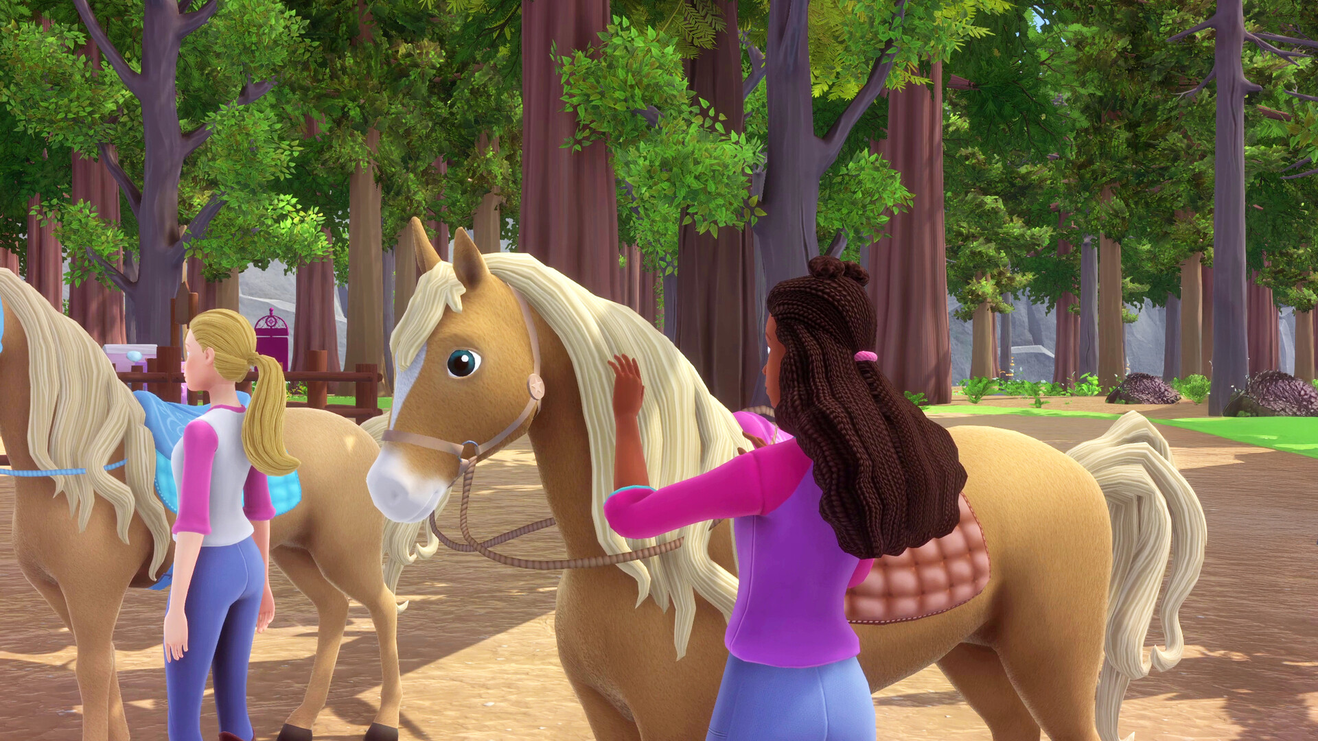 【5.05】《飙马野娘 Barbie Horse Trails》PS4欧版中文下载- 含1.01补丁_1