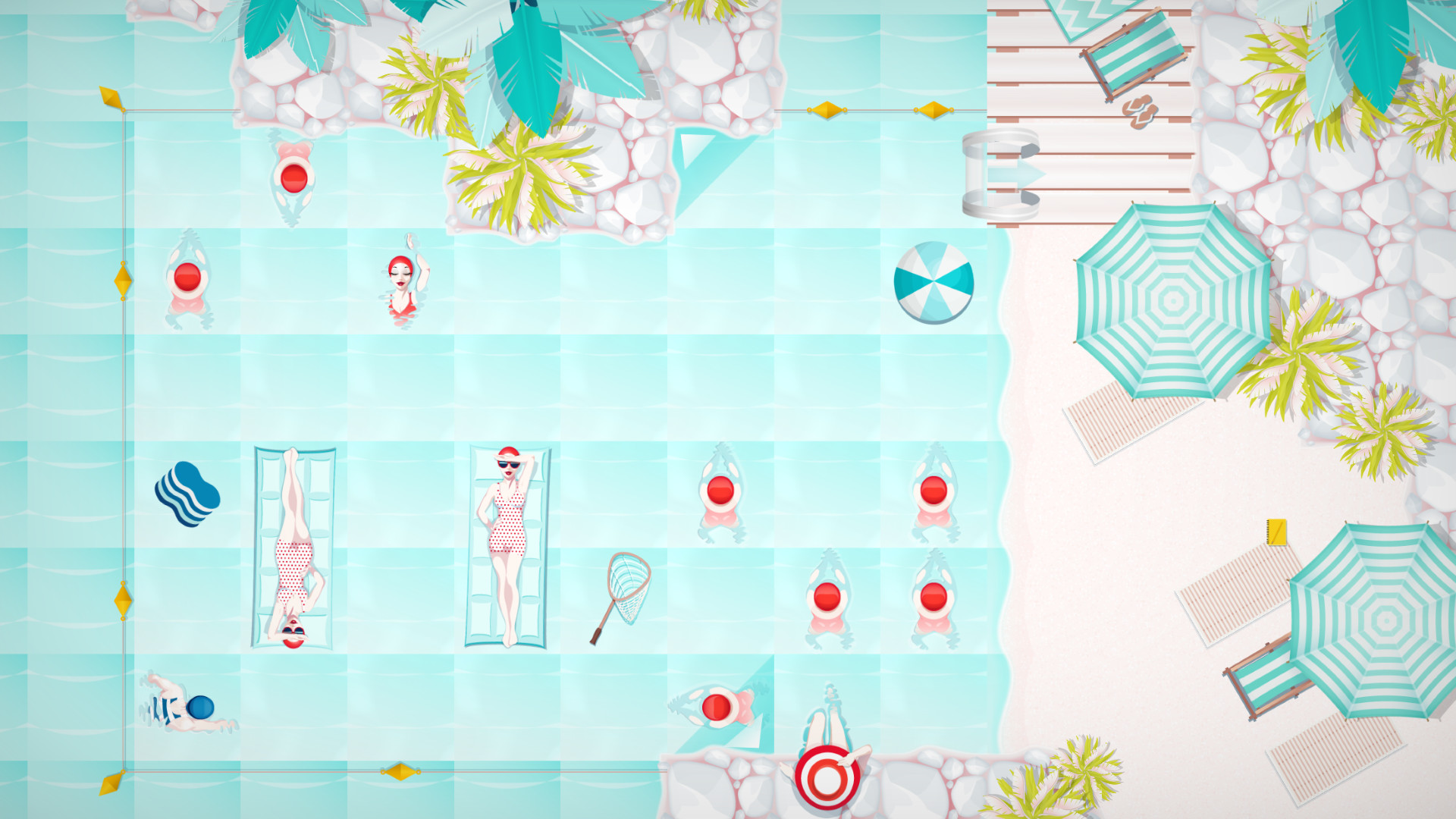 《泳池逃生 Swim Out》Switch中文版NSP下载 – 含1.4.1补丁_2