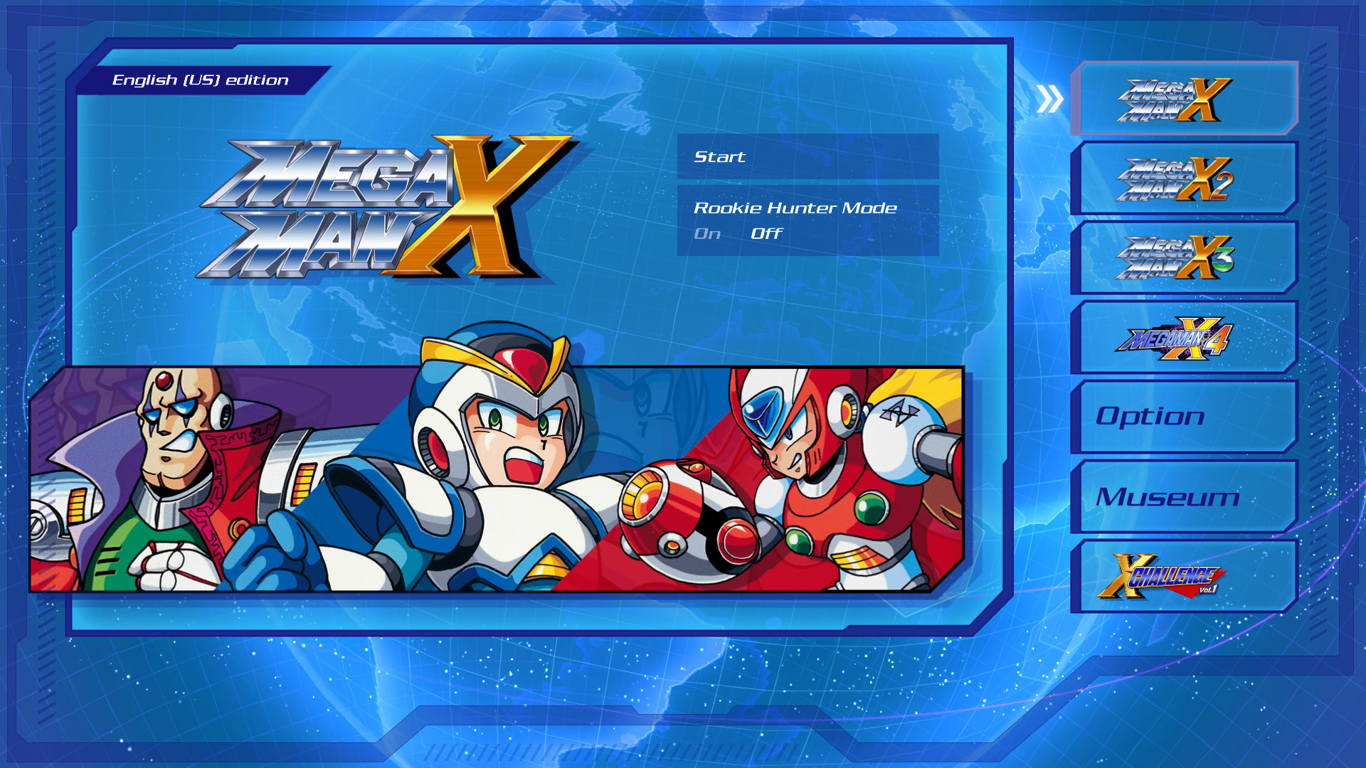 《洛克人X周年纪念合集 Mega Man X Legacy Collection》Switch美版中文XCI下载 – 含1.0.0补丁_2