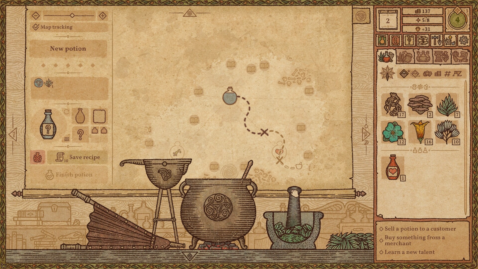 《药剂工艺 炼金术士模拟器 Potion Craft》Switch美版中文NSZ下载 – 含1.1.0.5补丁_2