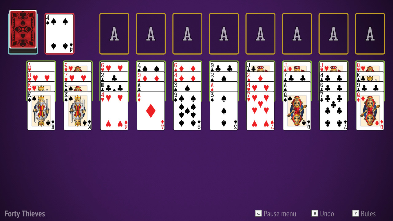 《四十大盗纸牌系列 Forty Thieves Solitaire Collection》Switch英文版NSP下载 – 含1.2补丁_1