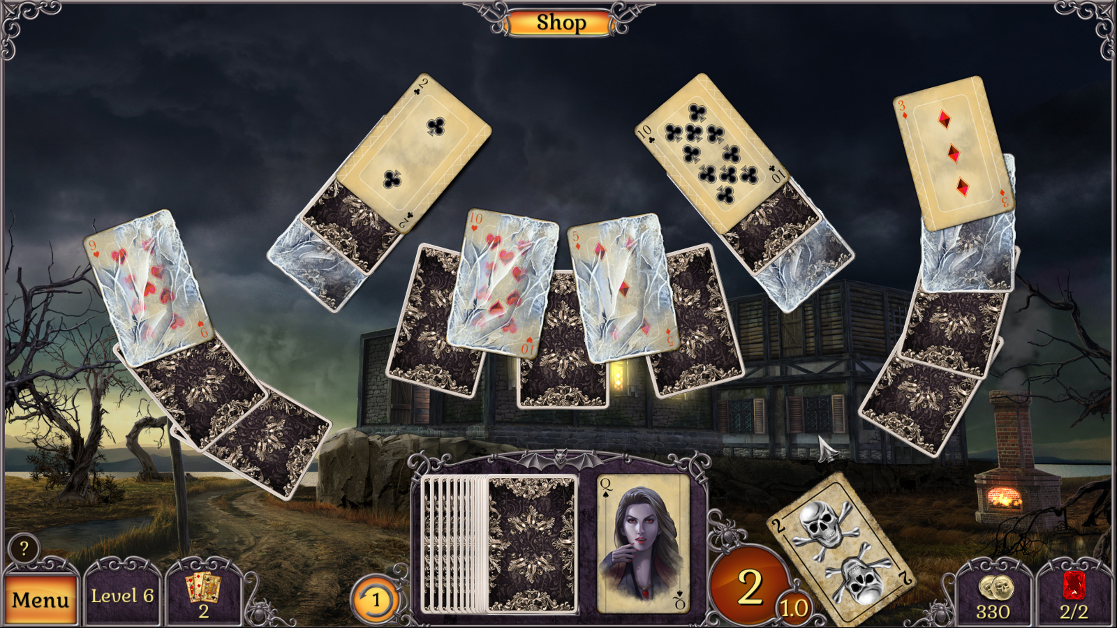 《宝石配对：暮色纸牌 Jewel Match Twilight Solitaire》Switch英文版NSP下载_1