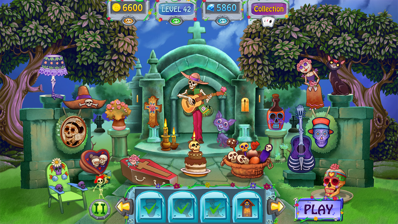 《亡灵节：纸牌合集 Day of the Dead – Solitaire Collection》Switch英文版NSP下载_1
