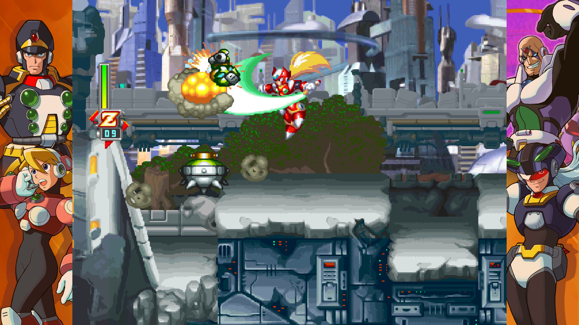 《洛克人X周年纪念合集2 Mega Man X Legacy Collection 2》Switch美版中文XCI下载 – 含1.0.0补丁_1