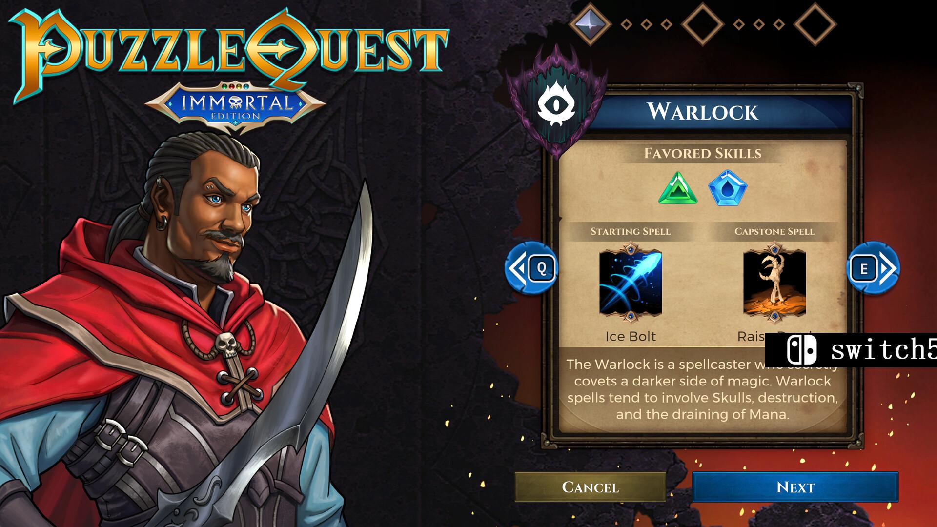 《战神的挑战不朽版 Puzzle Quest Immortal Edition》Switch金手指下载 – 含v1.0.3.3576_1