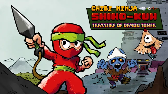 《小忍者志乃君：魔塔宝藏 Chibi Ninja Shino-kun Treasure》Switch金手指下载 – 含1.0.1_0