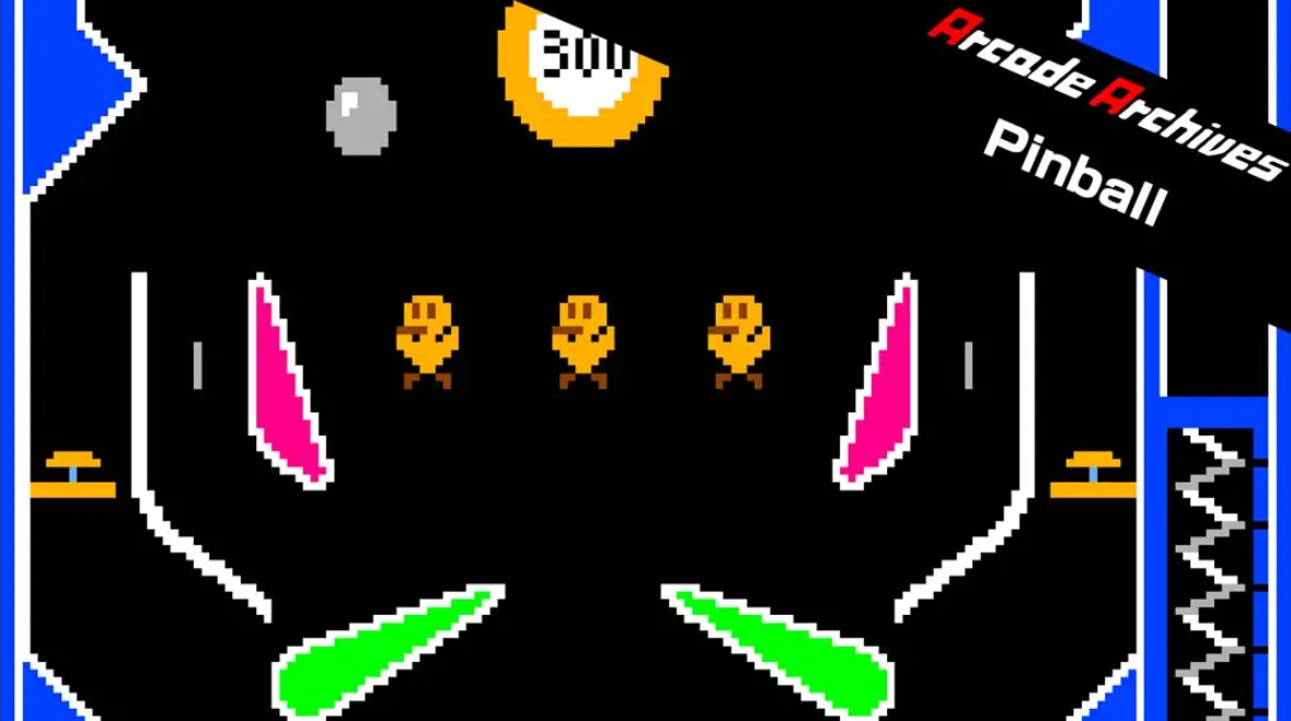 《街机小游戏合集之弹珠 Arcade Archives Pinball》Switch英文版NSP下载_0