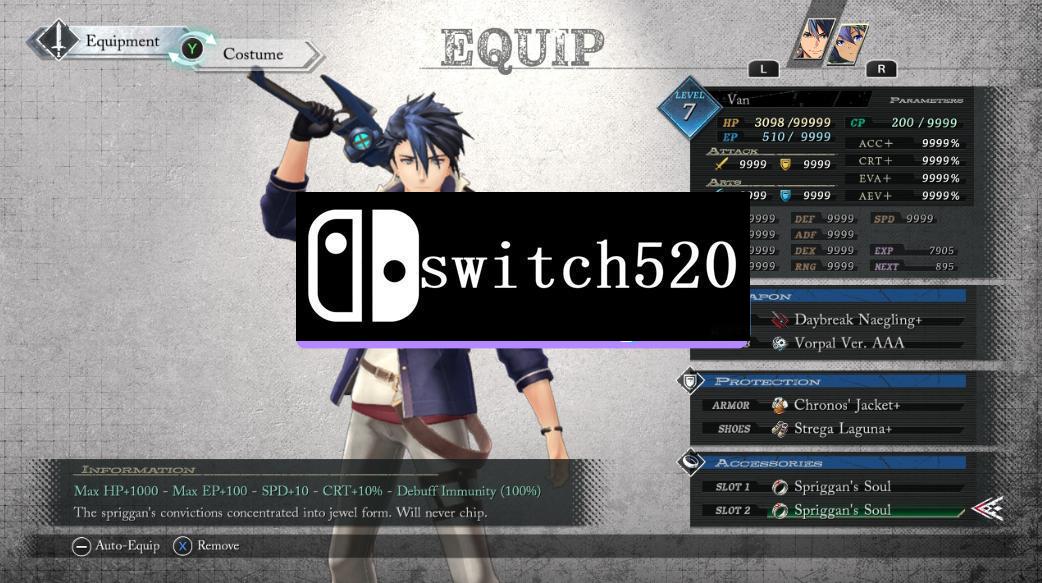 《英雄传说 界之轨迹》Switch金手指下载 – 含V1.0.5_1
