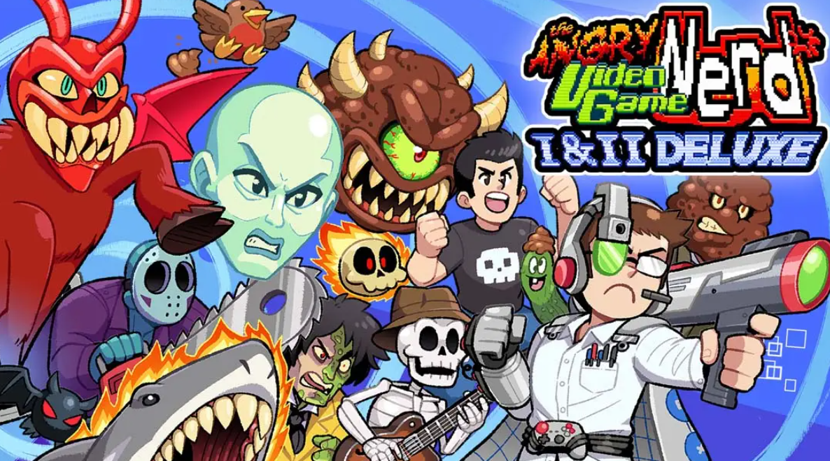 《喷神大冒险1&2豪华版 Angry Video Game Nerd 1 & 2 Deluxe》Switch英文版NSP下载 – 含1.3.1补丁_0