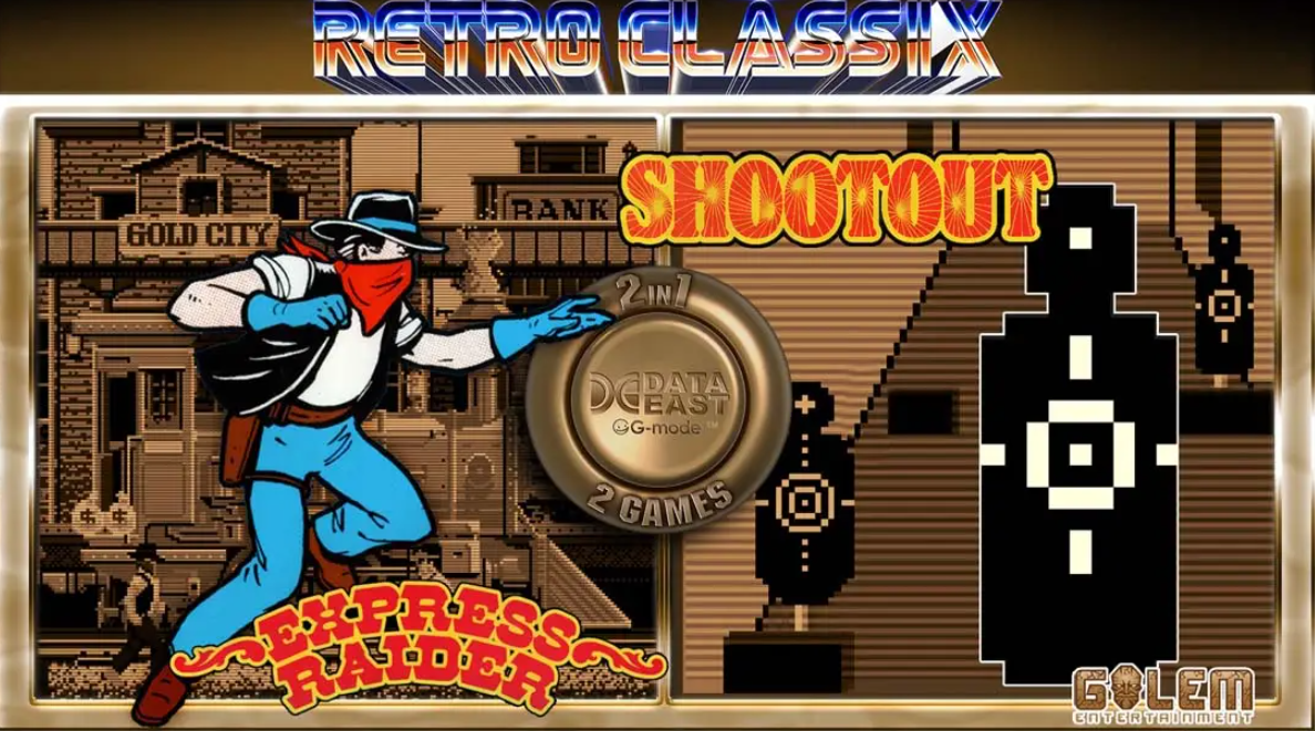《Retro Classix 2 in 1 Express Raider & Shootout》Switch英文版NSP下载 – 含1.0.0补丁_0