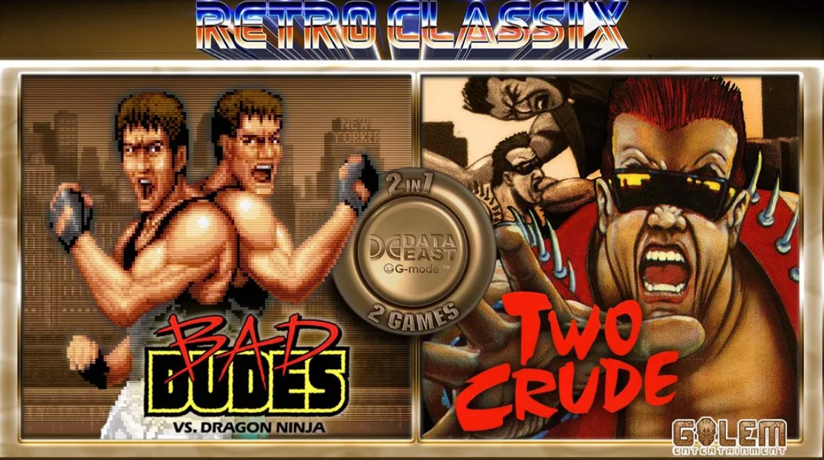 《Retro Classix 2in1 Bad Dudes and Two Crude》Switch英文版NSP下载 – 含1.0.0补丁_0