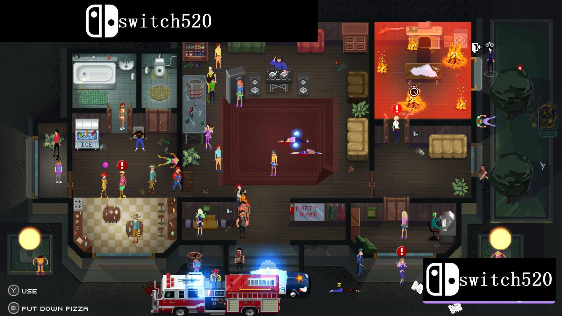《疯狂派对 Party Hard》Switch中文版NSP下载 – 含1.0.1补丁_2