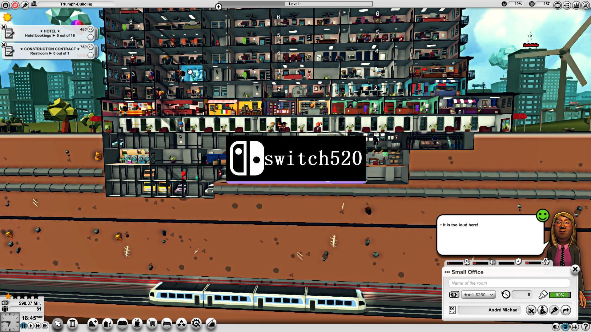 《疯狂高楼大亨 Mad Tower Tycoon》Switch中文版NSP下载 – 含1.0.2补丁_2