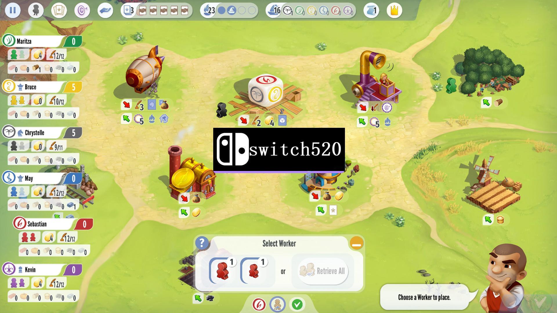 《契约石：数字版 Charterstone: Digital Edition》Switch美版中文NSP下载 – 含1.2.7补丁_2