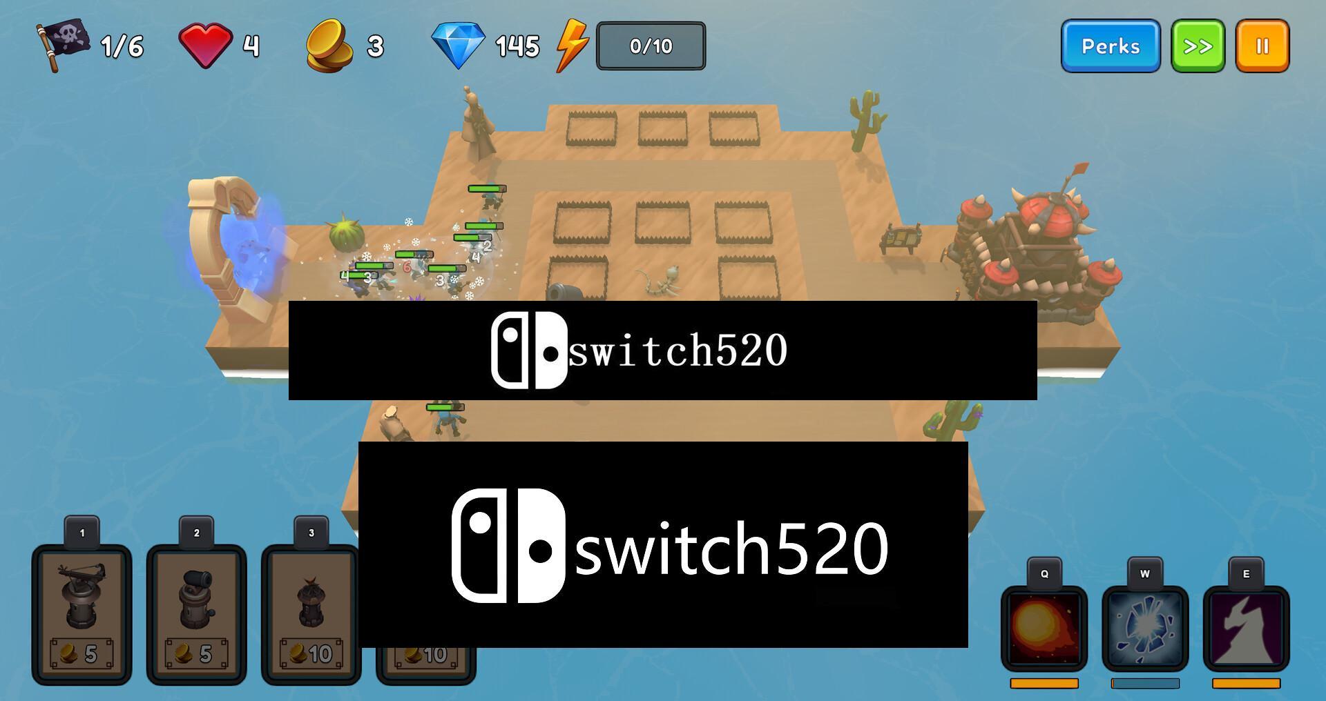 《Fantasy Tower Defense》Switch英文版NSP下载 – 含1.0.0补丁_1