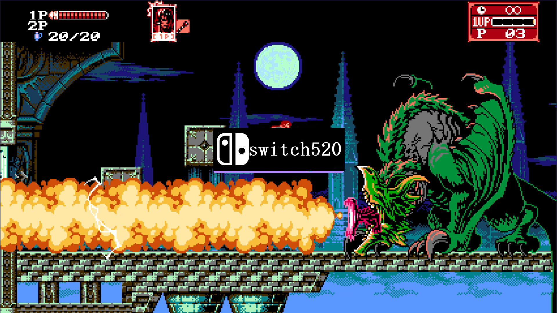 《血污：月之诅咒2 Bloodstained: Curse of the Moon 2》Switch英文版NSP下载 – 含1.3.2补丁_2