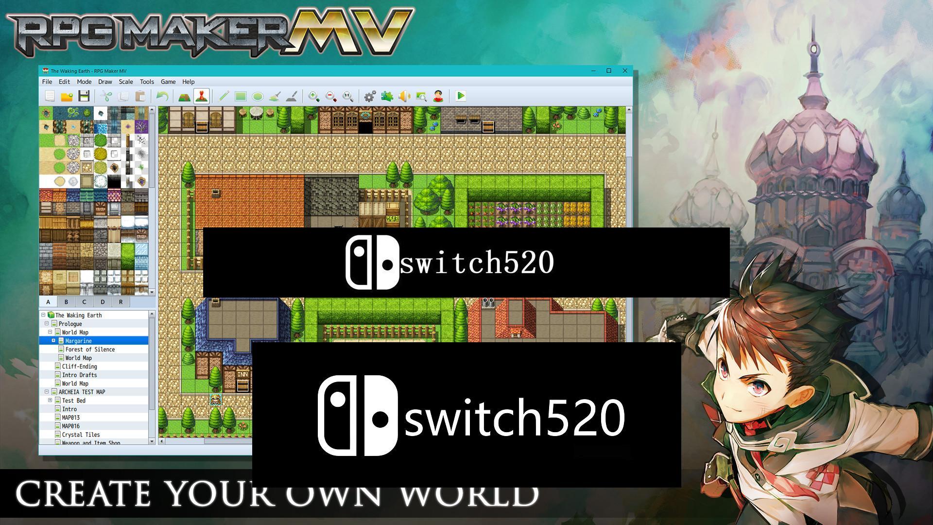 《RPG制作大师MV RPGMAKER MV》Switch中文版NSP下载 – 含1.0.1补丁_1