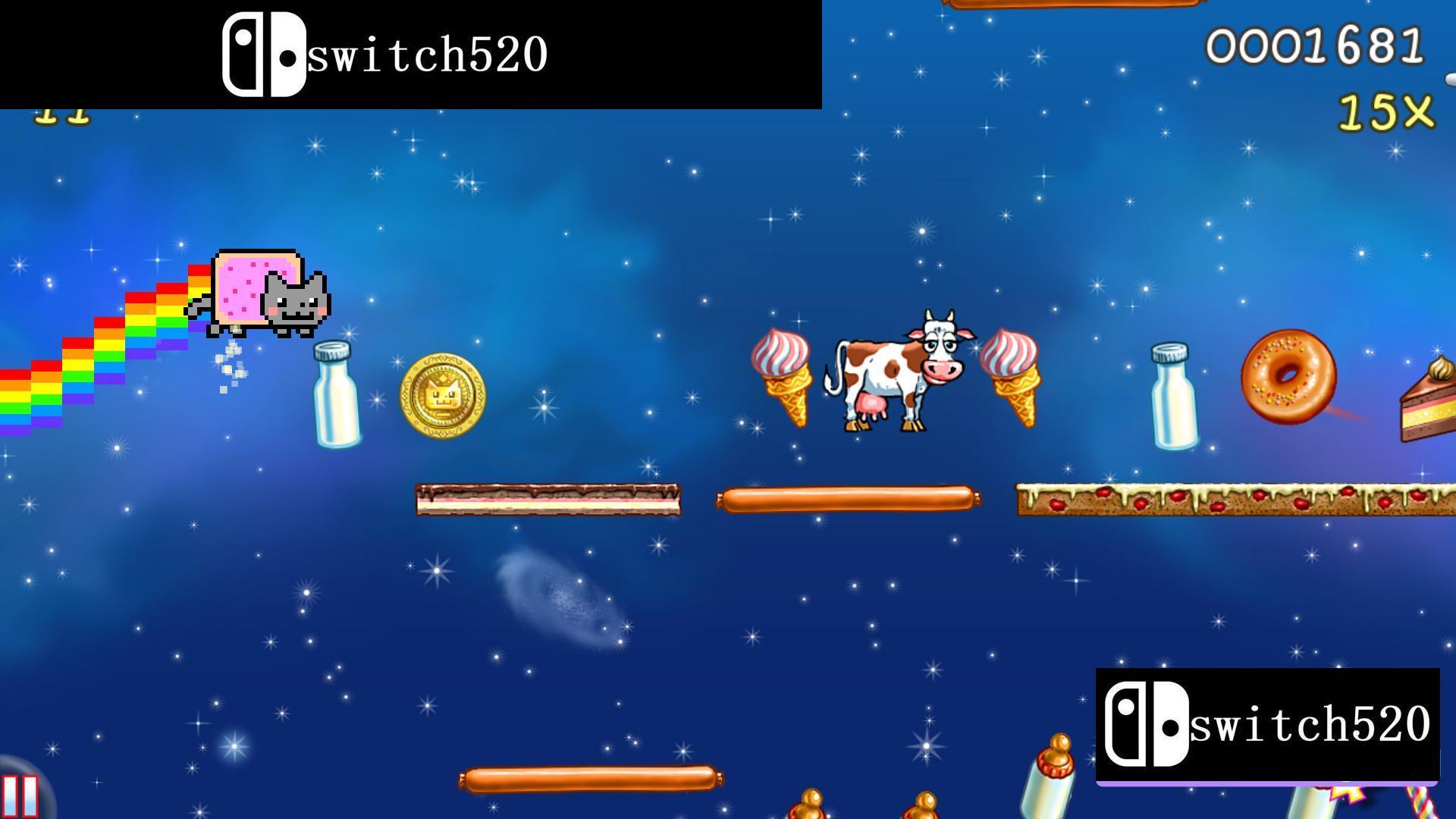 《彩虹猫之迷失太空 Nyan Cat：Lost in Space》Switch英文版NSP下载 – 含1.1.0补丁_2