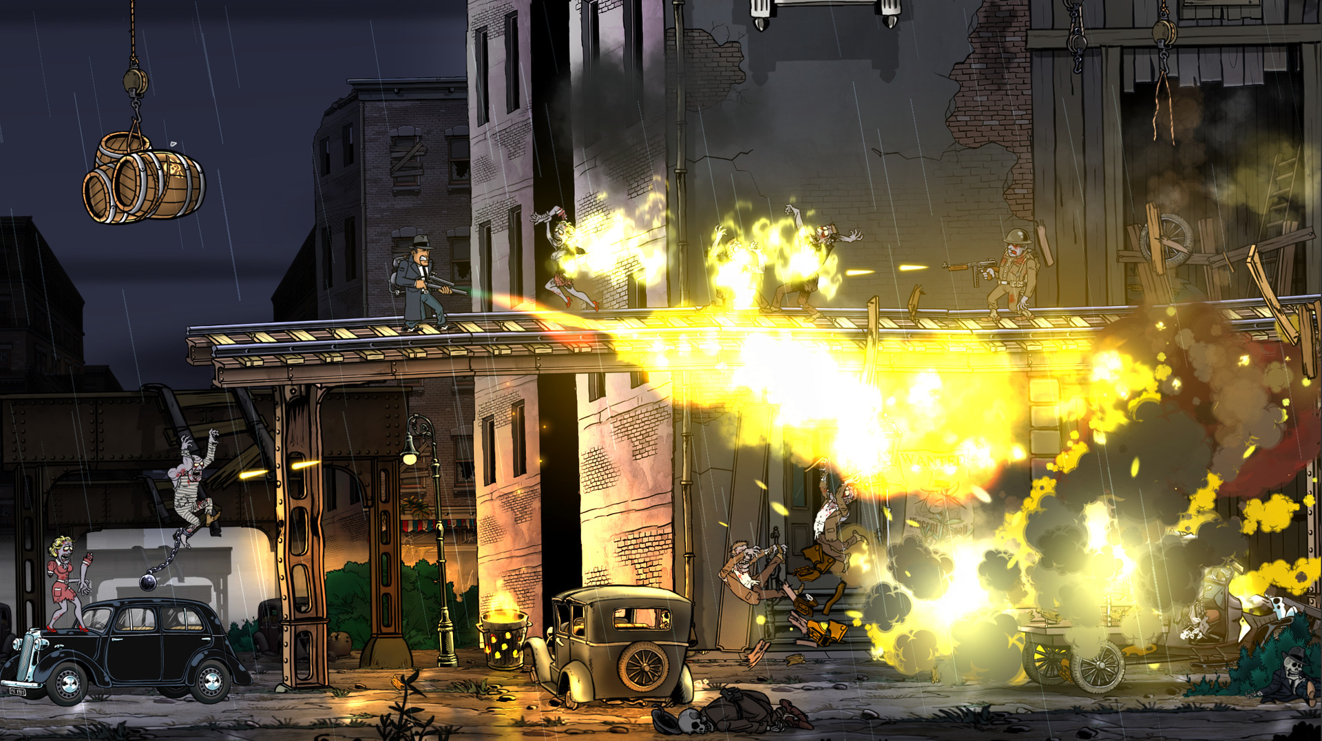 《枪，血，意大利黑手党 2 Guns Gore and Cannoli 2》Switch中文版NSP下载 – 含1.0.4补丁_2