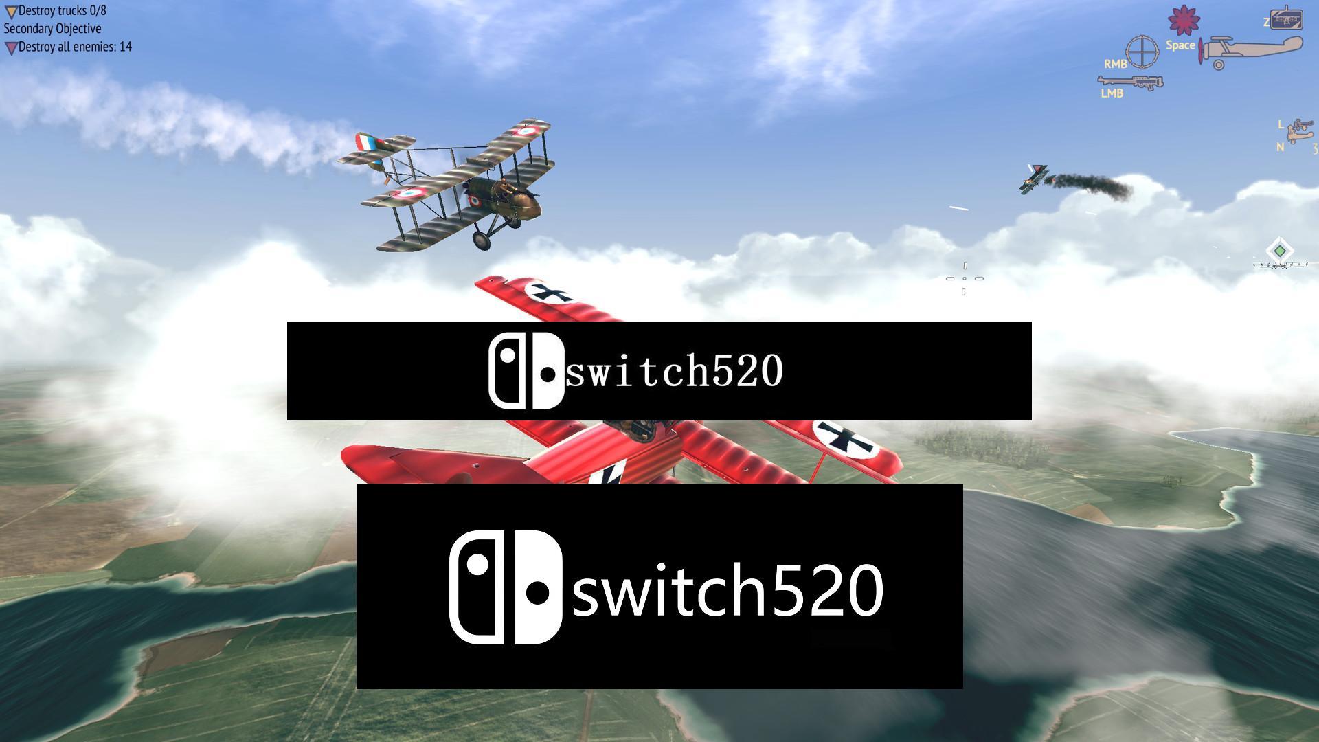 《战机：战王牌空军 Warplanes: WW1 Sky Aces》Switch中文版NSP下载 – 含1.0.2补丁_2