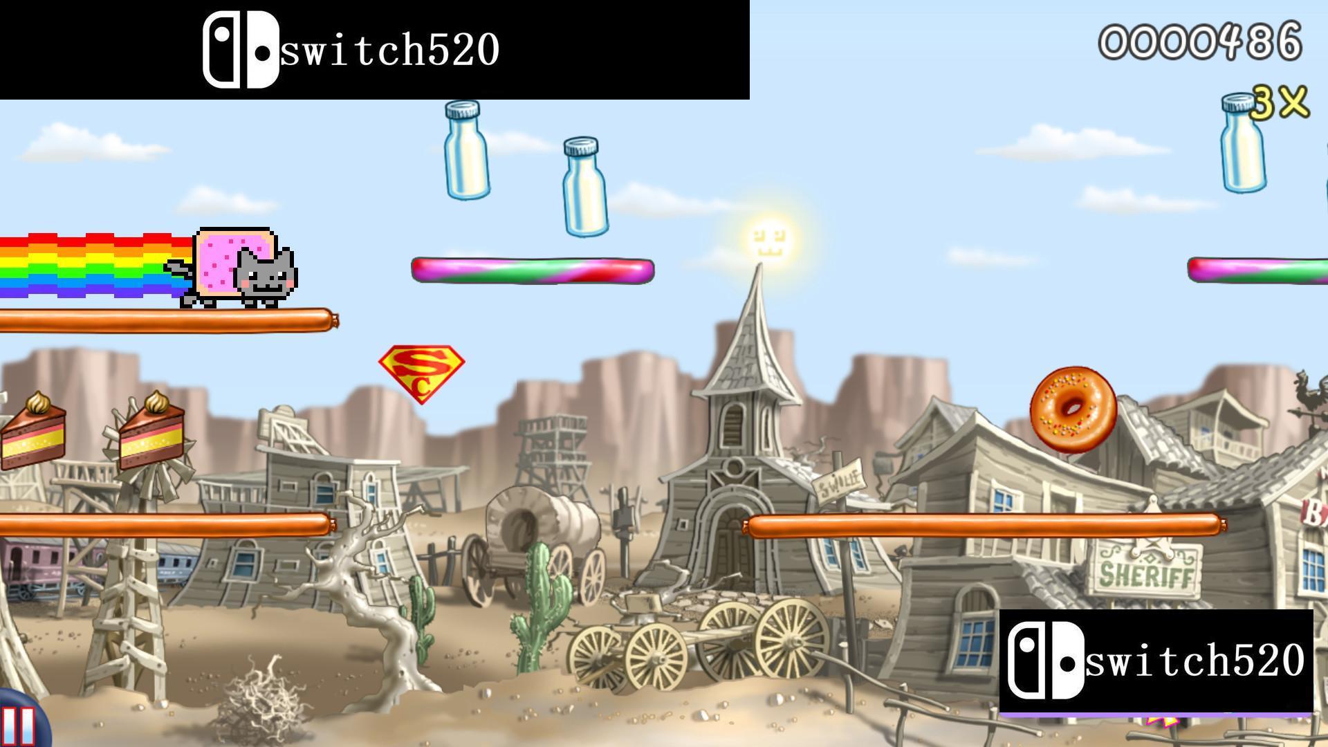 《彩虹猫之迷失太空 Nyan Cat：Lost in Space》Switch英文版NSP下载 – 含1.1.0补丁_1