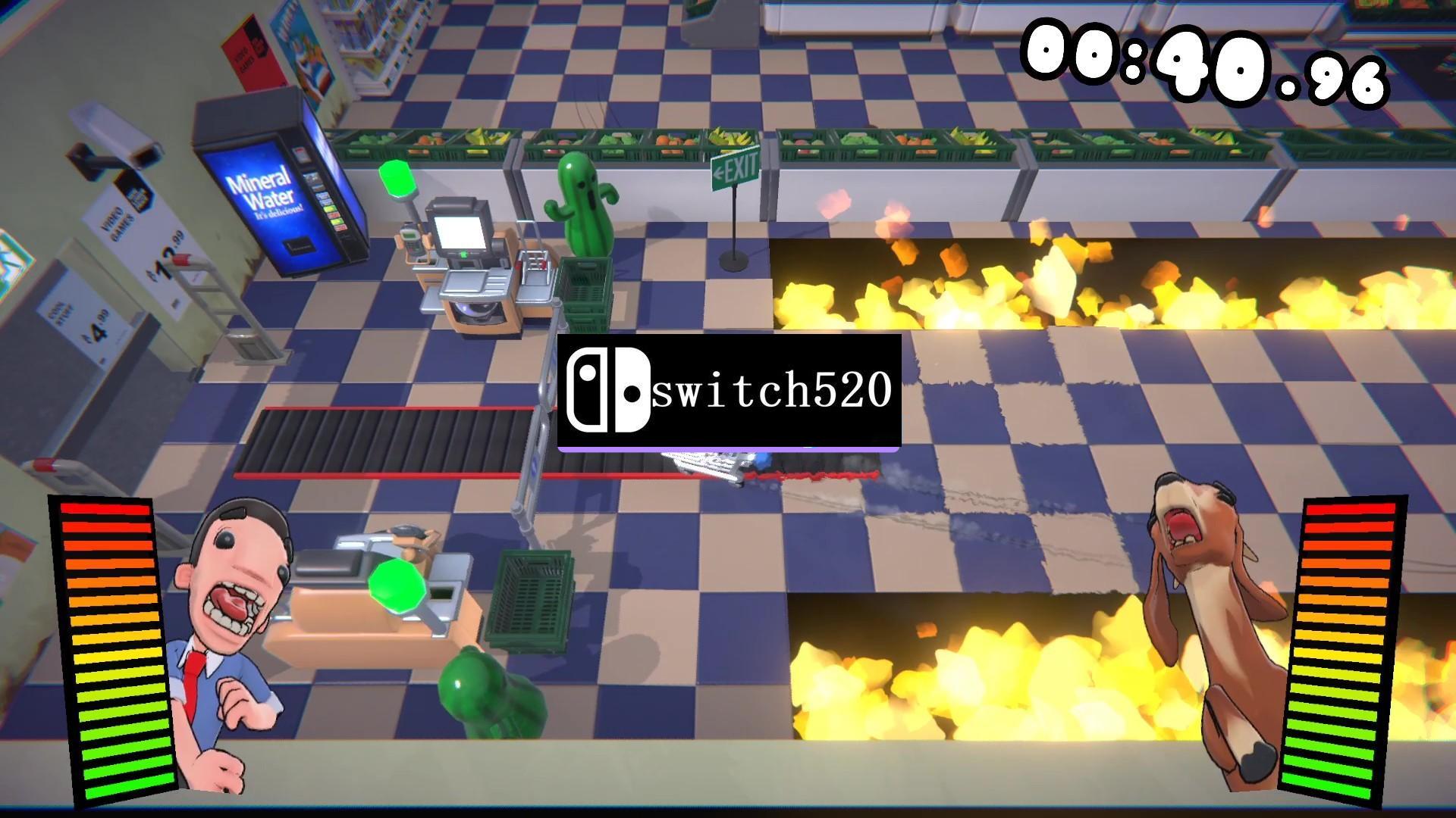 《超市尖叫购物车 Supermarket Shriek》Switch中文版NSP下载 – 含1.0.2补丁_1