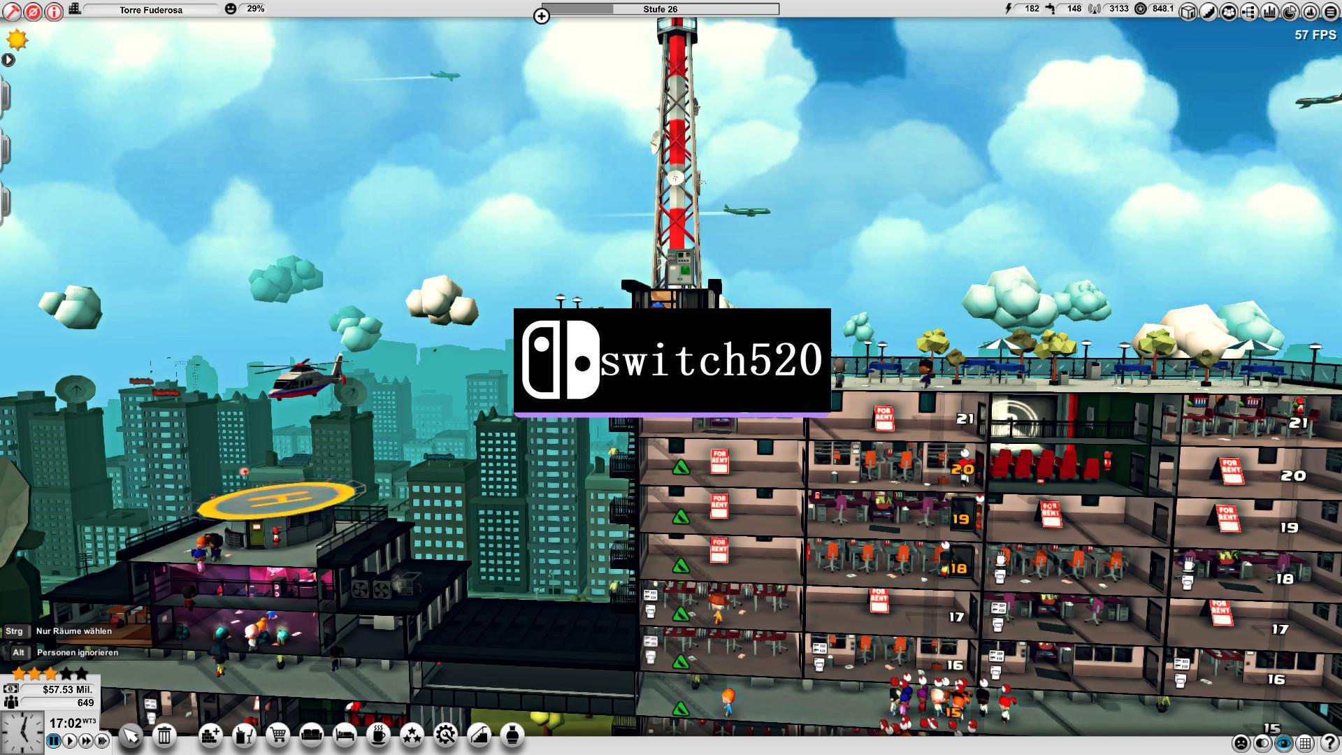 《疯狂高楼大亨 Mad Tower Tycoon》Switch中文版NSP下载 – 含1.0.2补丁_1
