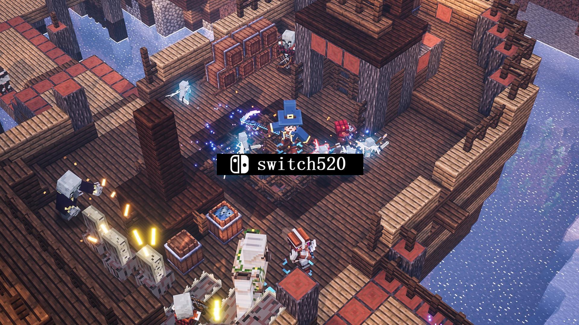 《我的世界：地下城 Minecraft Dungeons》Switch美版中文NSP下载 – 含1.17.0.0补丁+7DLC_1
