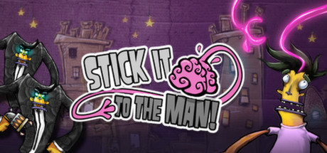 《男人必须坚强 Stick It to the Man》Switch中文版NSP下载 – 含1.0.1补丁_0