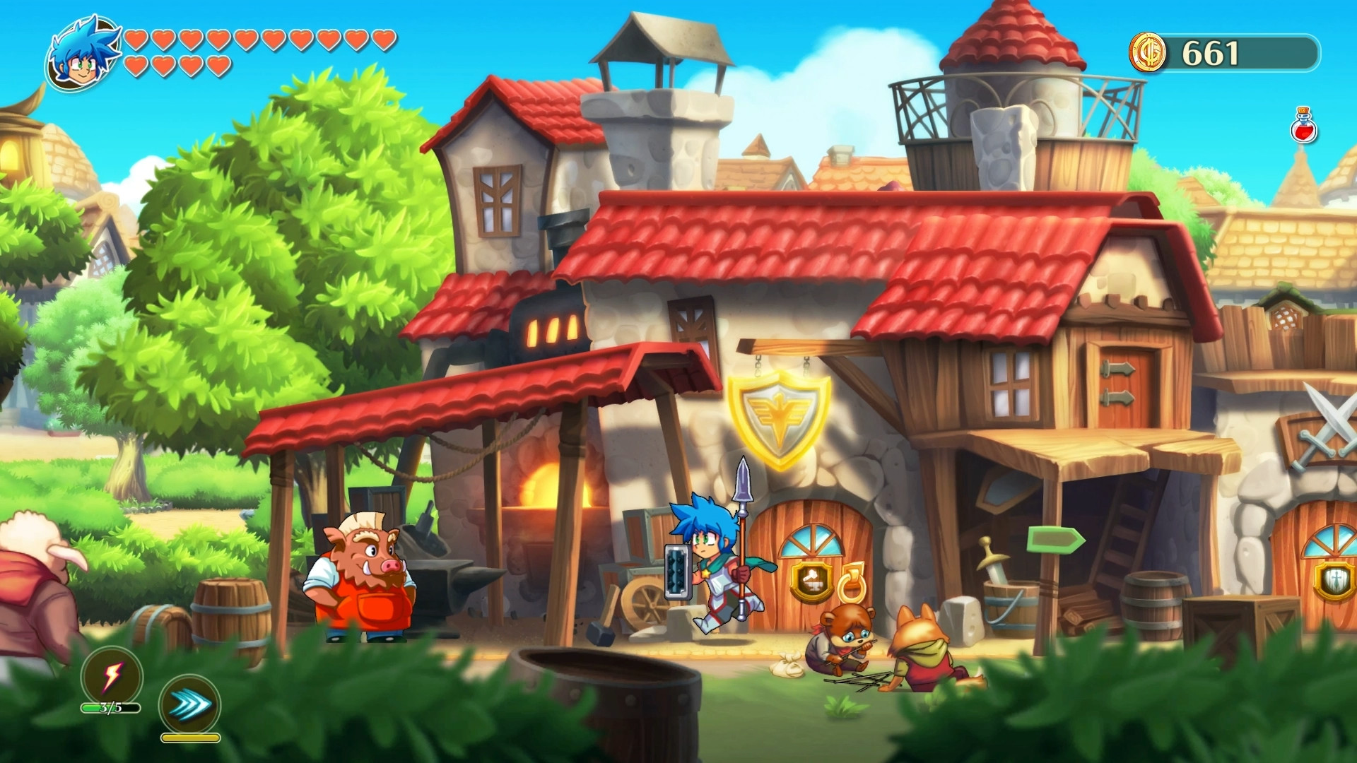 《怪物小子：诅咒王国 Monster Boy and the Cursed Kingdom》Switch中文版NSP下载 – 含1.0.5补丁_2