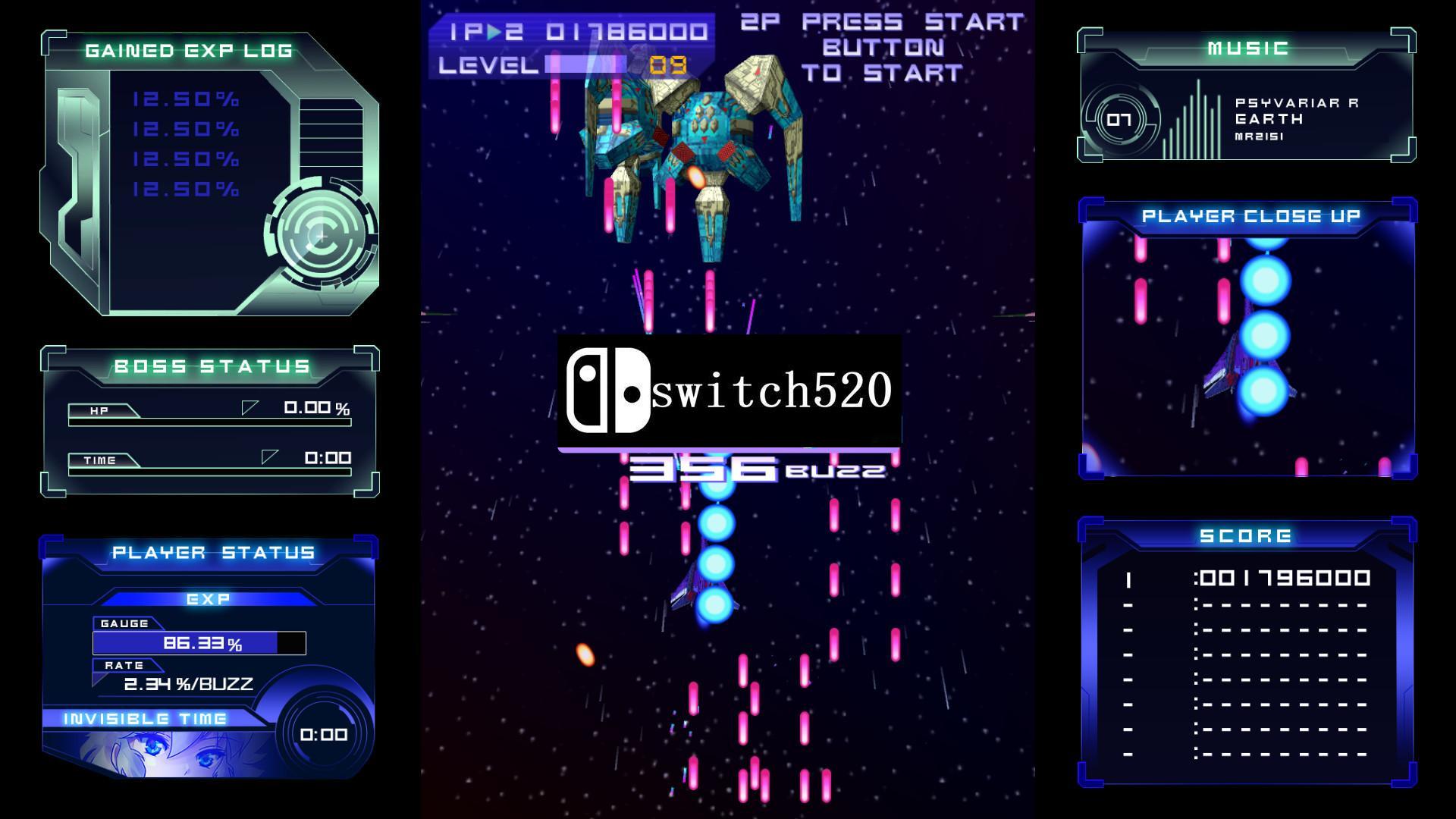 《雷霆战机Delta Psyvariar Delta》Switch中文版NSP下载 – 含1.3.0补丁_2