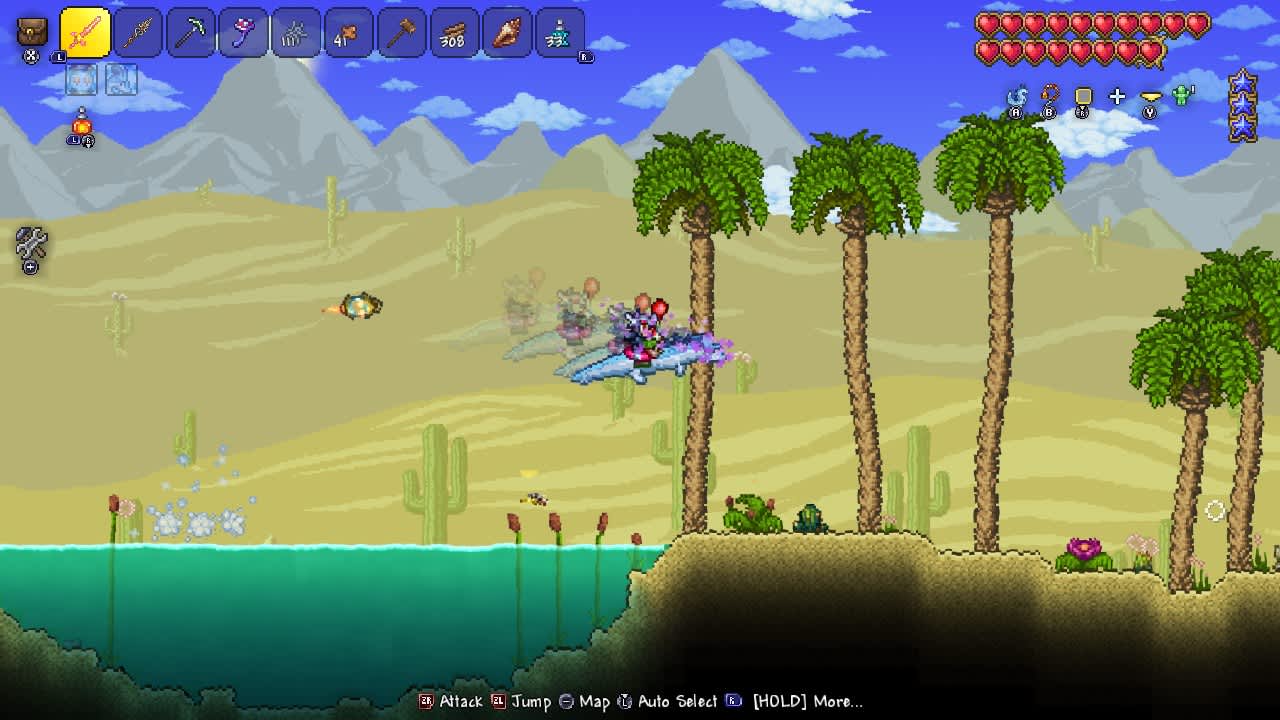 《泰拉瑞亚 Terraria》Switch日版中文NSZ下载 – 含4.5.0补丁_1