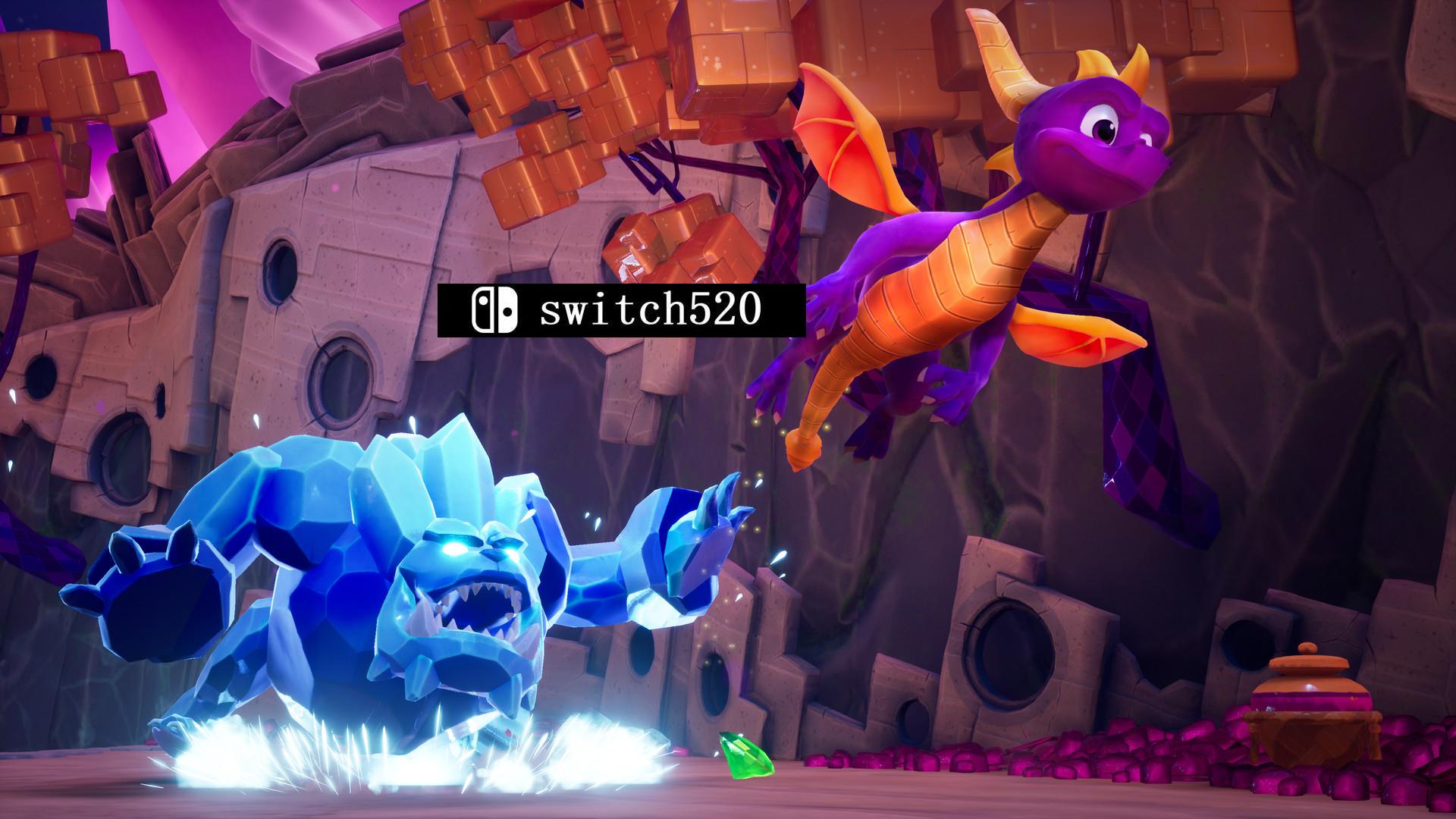 《小龙斯派罗：重燃三部曲 Spyro Reignited Trilogy》Switch英文版NSP下载 – 含1.0.1补丁_2
