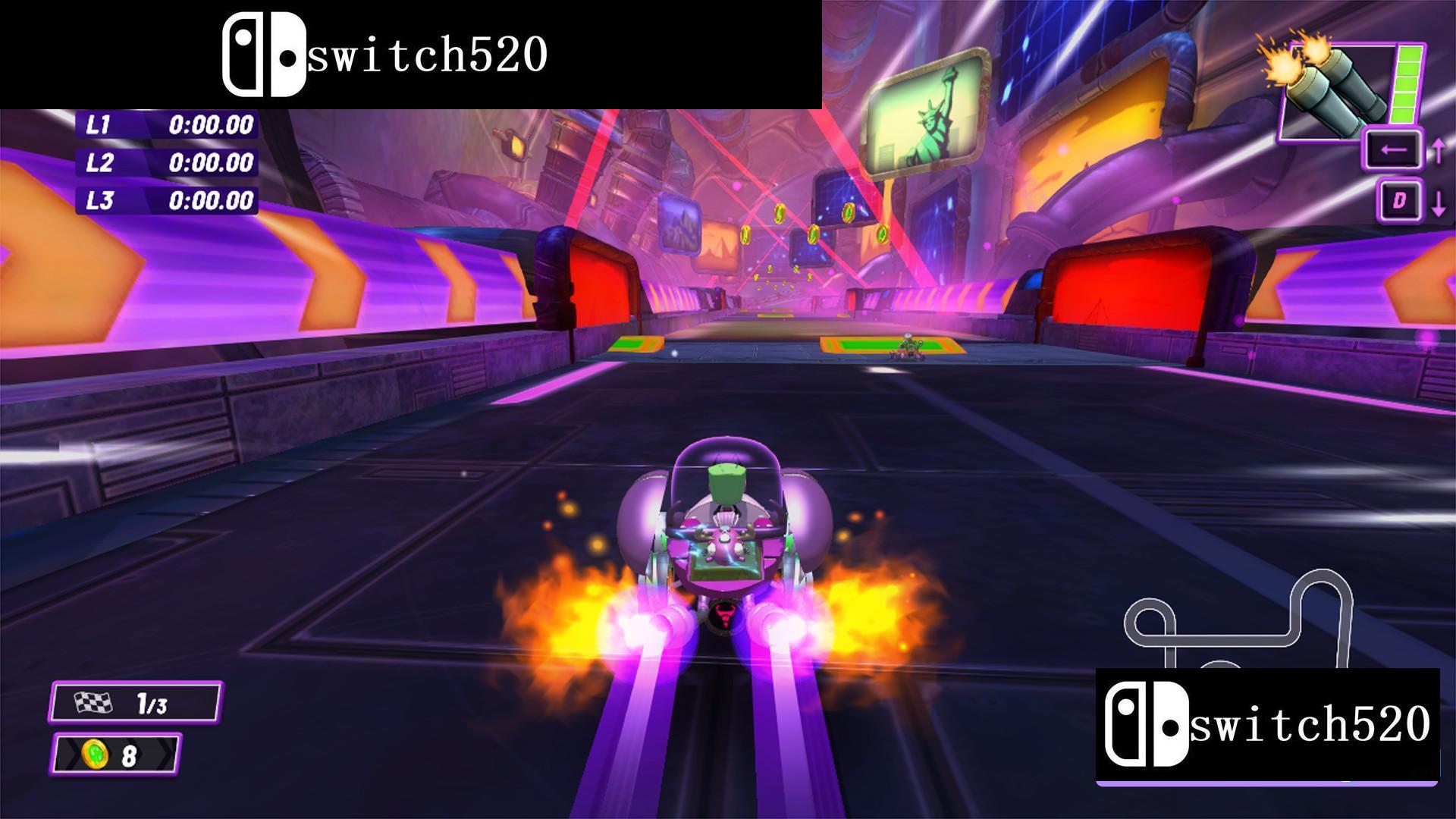 《尼克国际赛车手2：大奖赛 Nickelodeon Kart Racers 2: Grand Prix》Switch英文版NSP下载 – 含1.0.3补丁_1