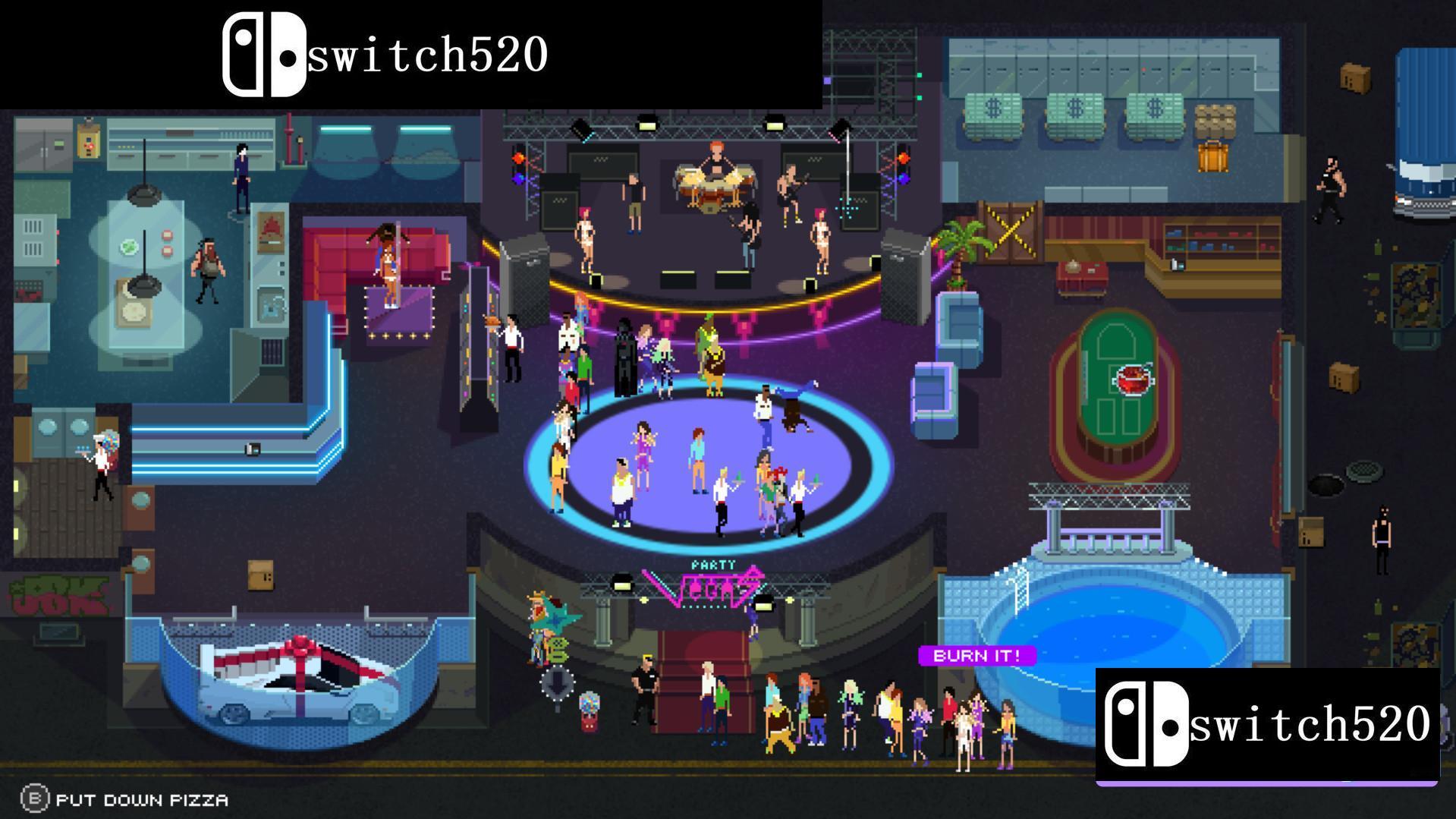 《疯狂派对 Party Hard》Switch中文版NSP下载 – 含1.0.1补丁_1