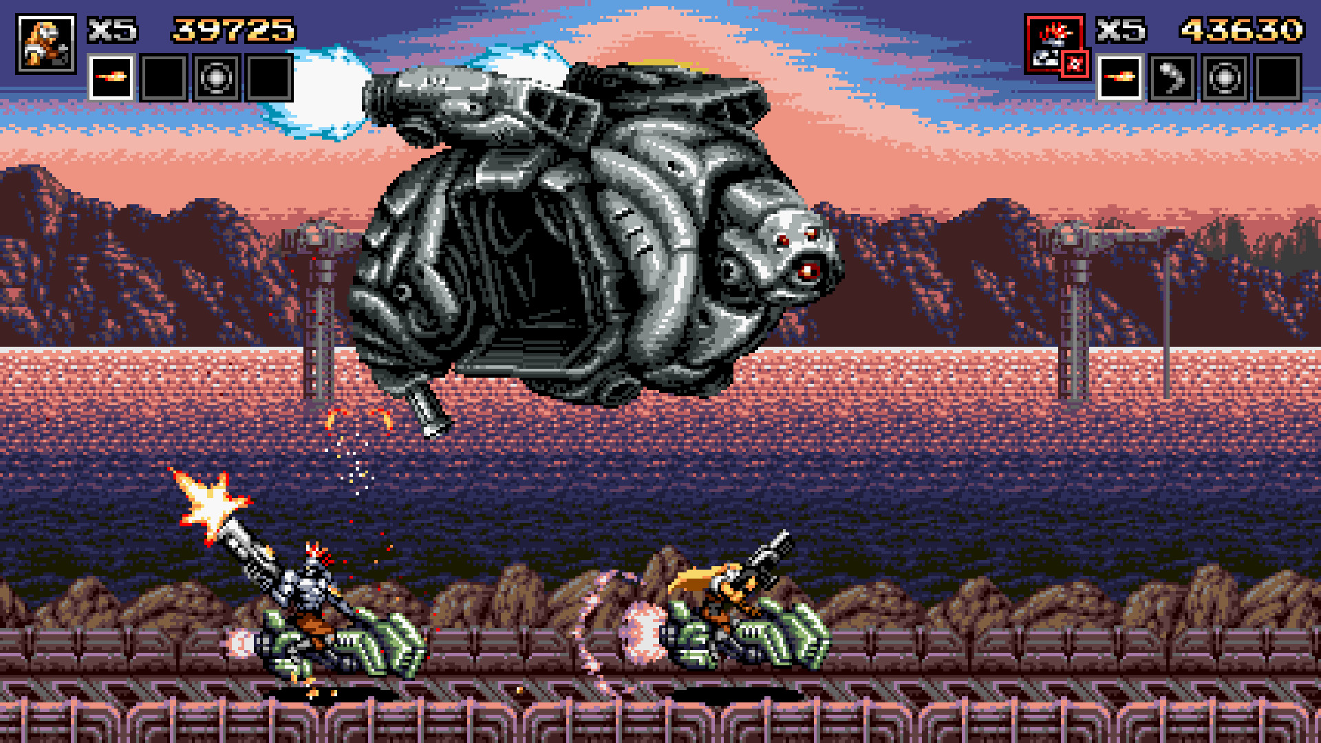 《炽热合金 Blazing Chrome》Switch英文版NSP下载 – 含1.0.3补丁_1