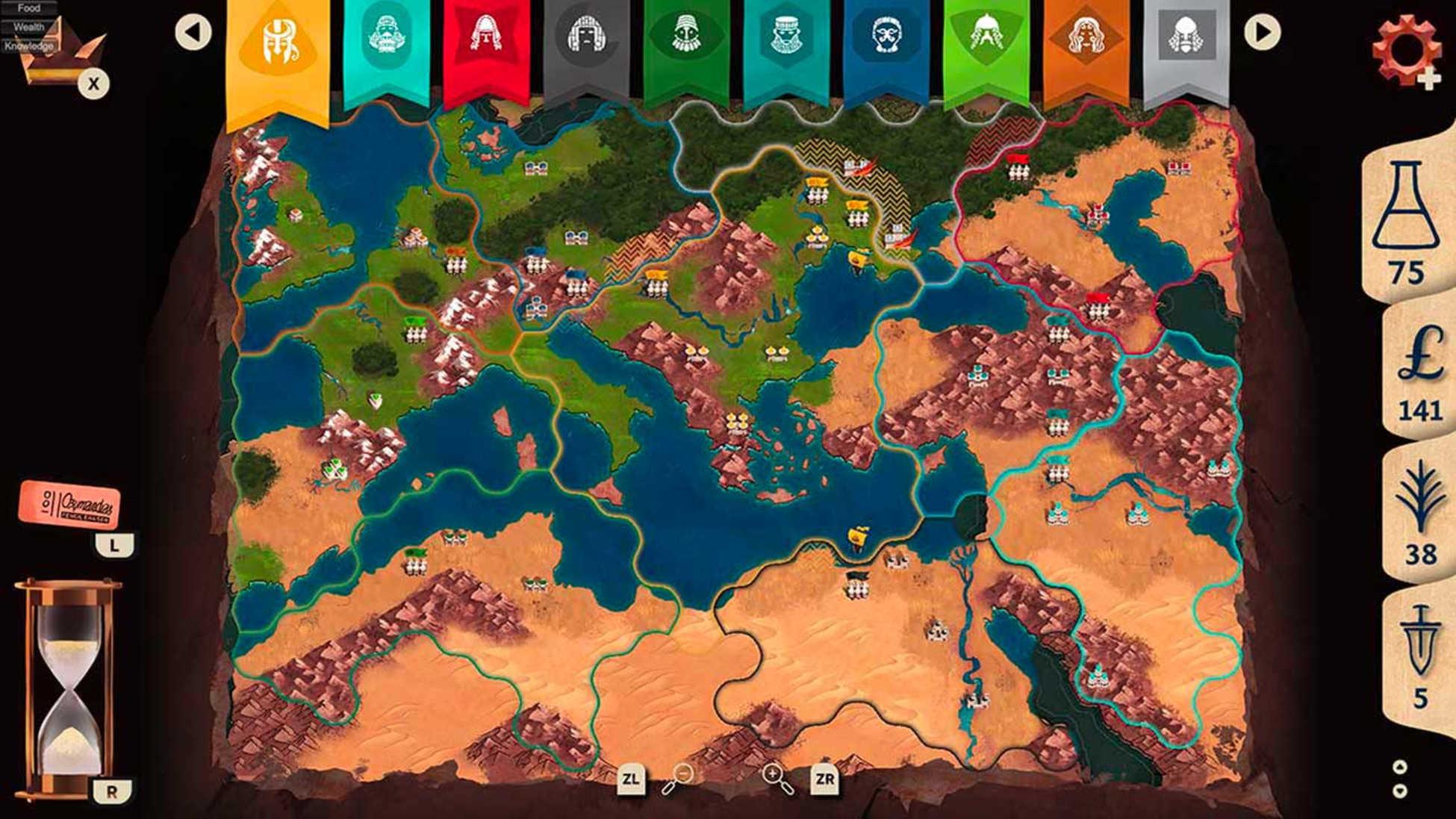 《奥兹曼迪亚斯 Ozymandias》switch美版中文+8DLC_1