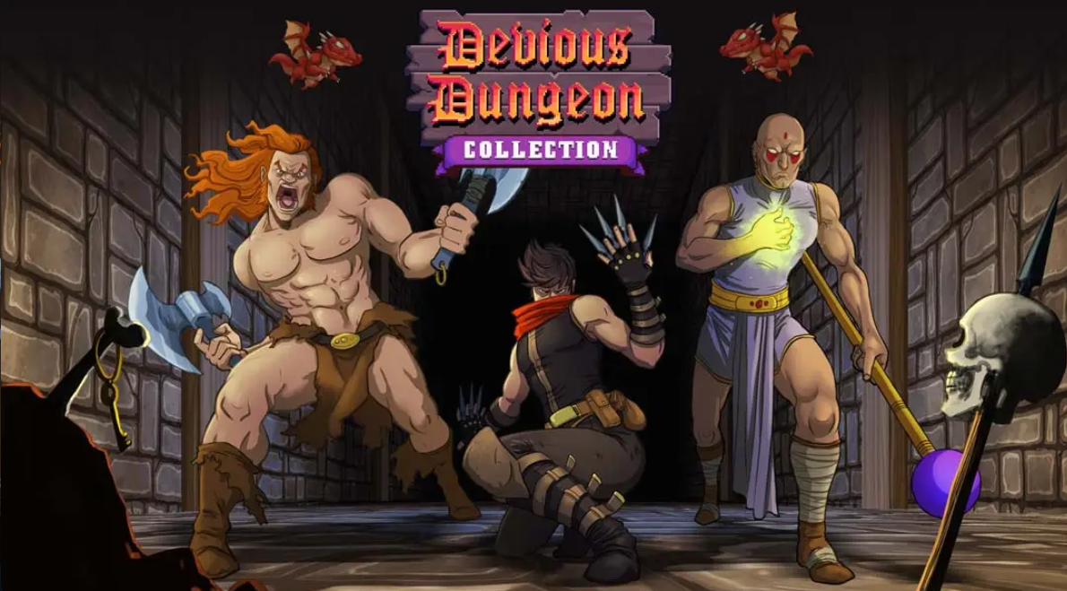 《地牢混战合集 Devious Dungeon Collection》Switch英文版NSZ下载 – 含1.0.0补丁_0